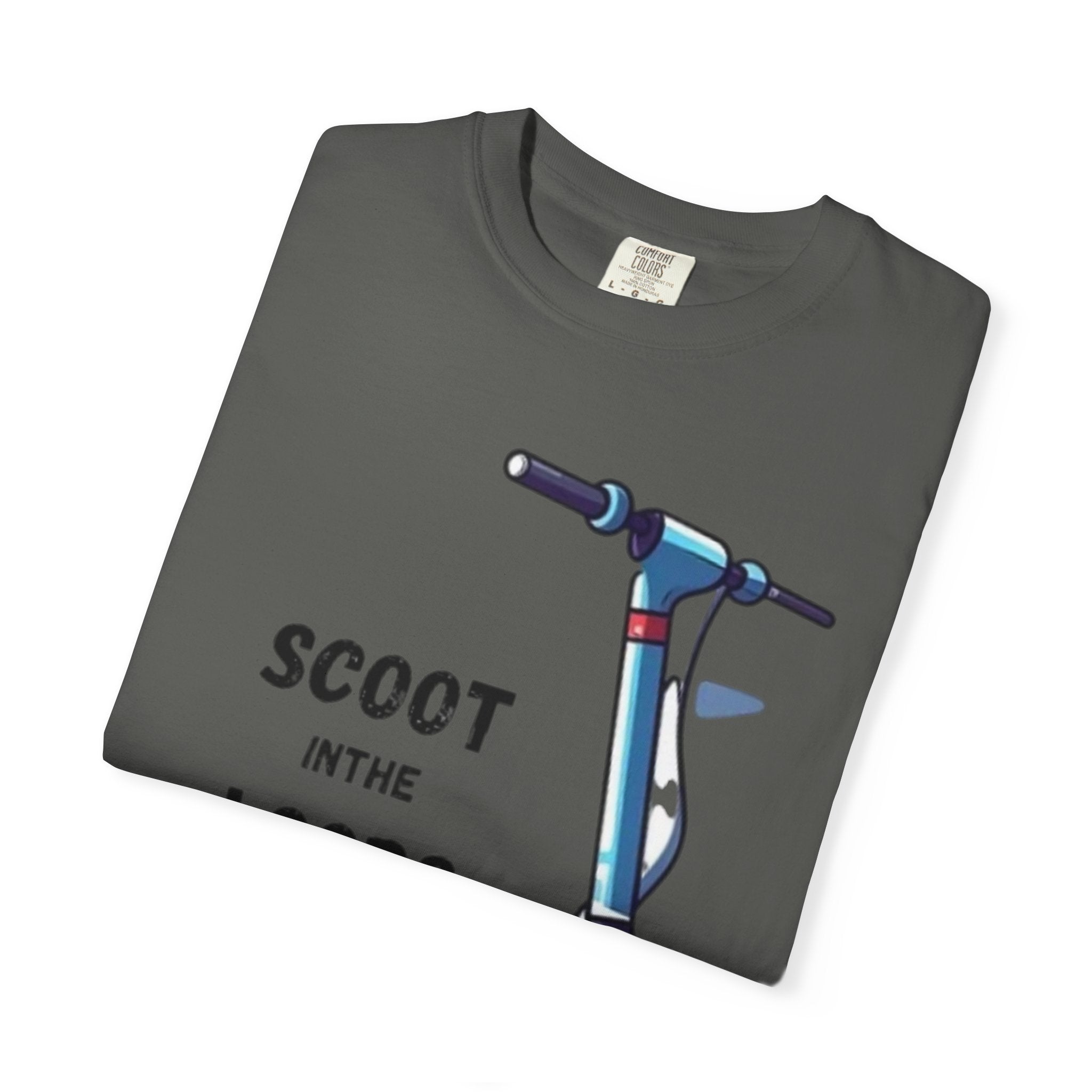 Scoot Helmet Graphic T-Shirt Peace