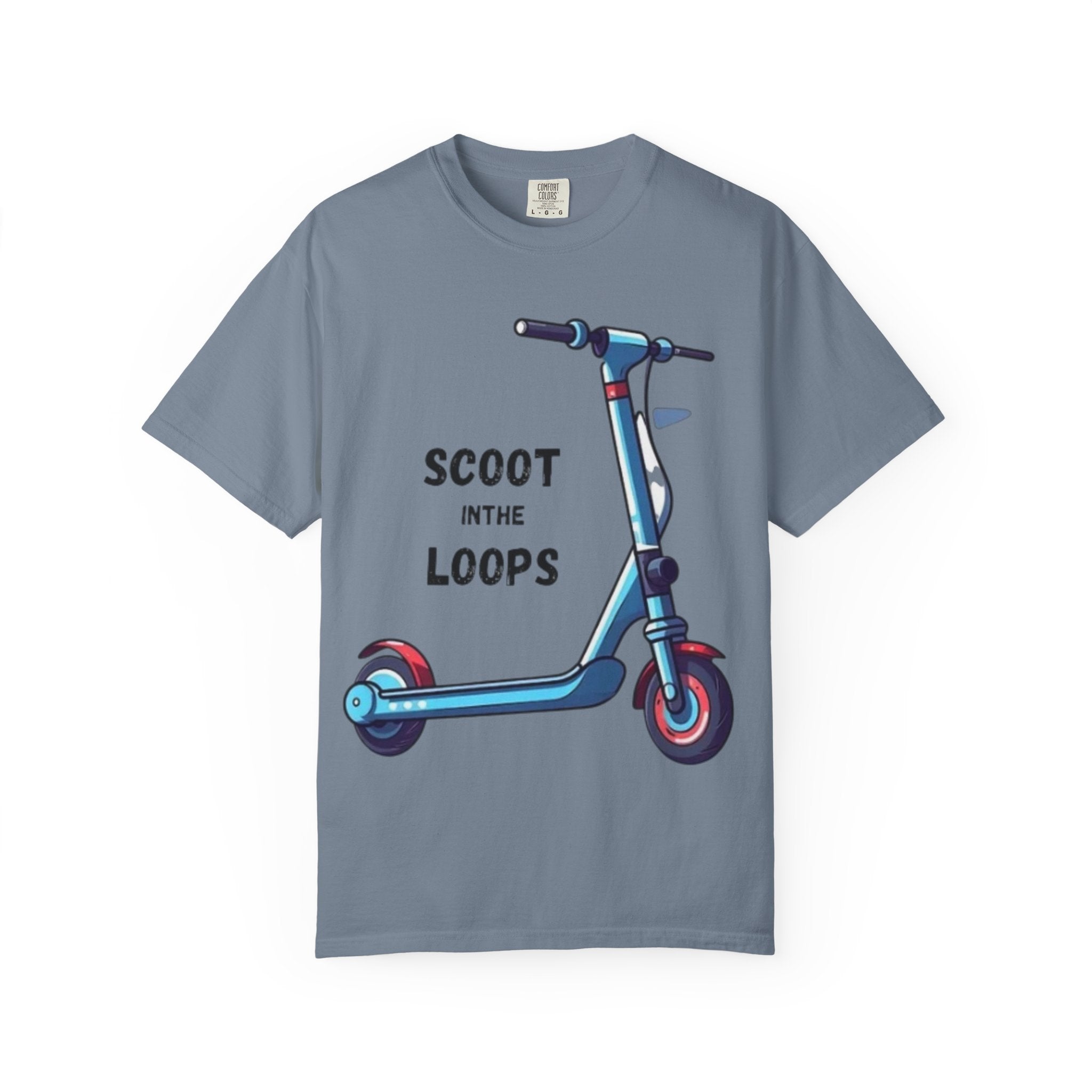 Scoot Helmet Graphic T-Shirt Peace
