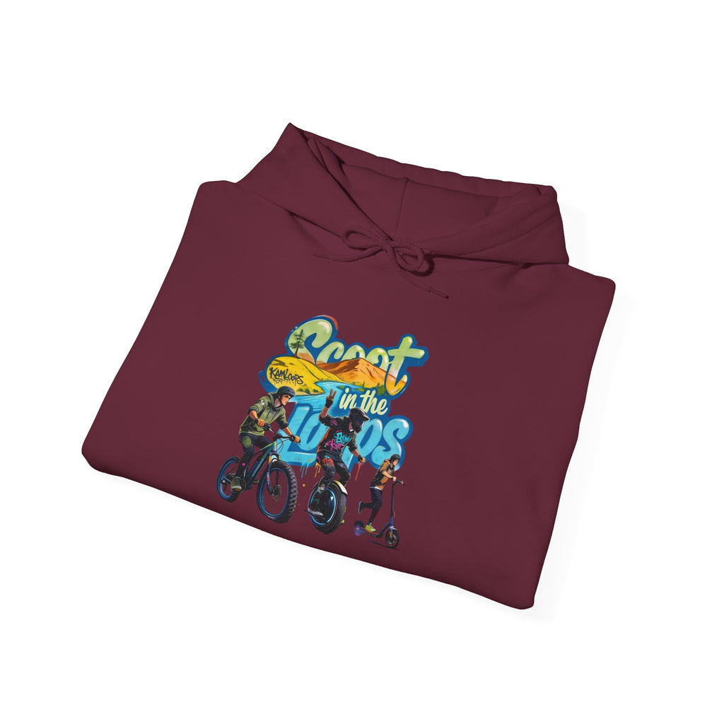 Rider Peace Sign Hoodie — Motorcycle & Scooter Graphic Pullover