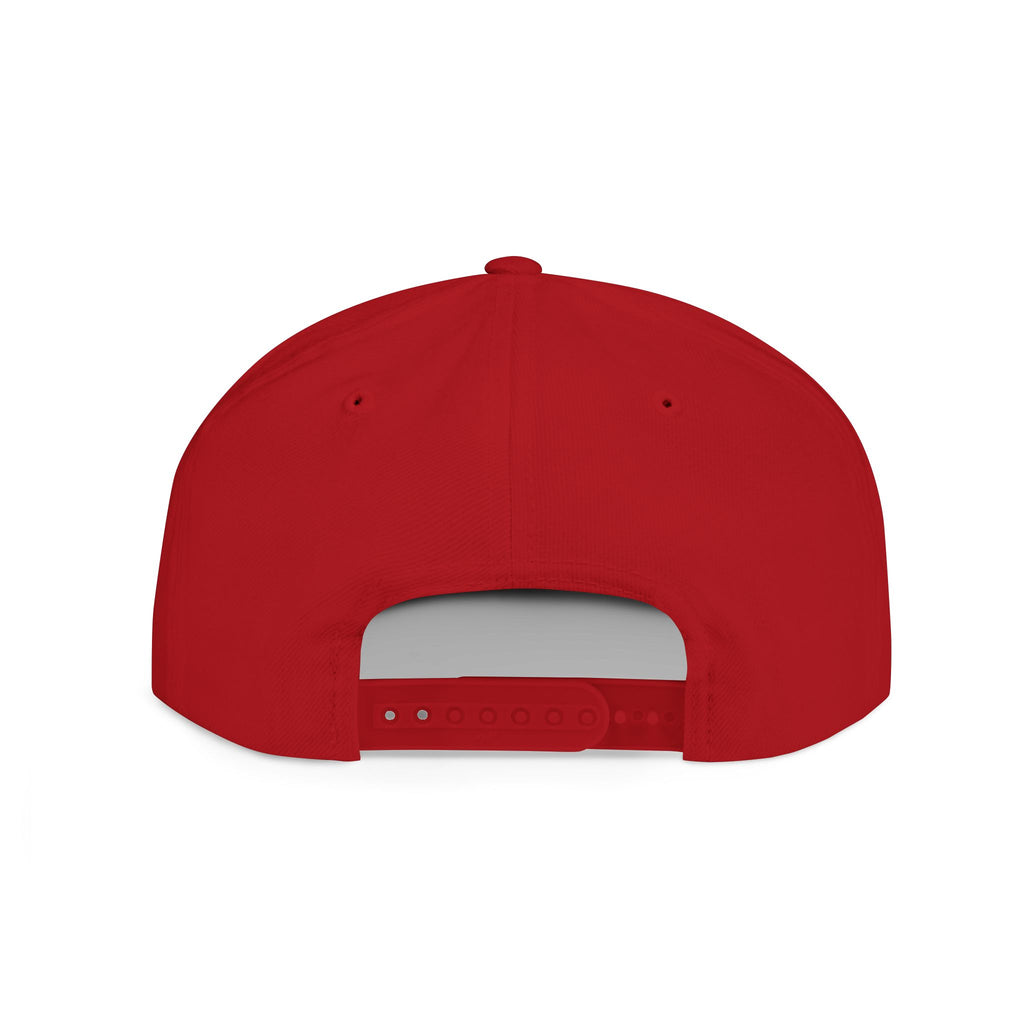 Scoot in the Loops Flat Bill Snapback Hat — Skate Scooter Streetwear Cap