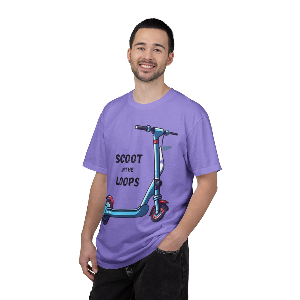 Scoot Helmet Graphic T-Shirt Peace