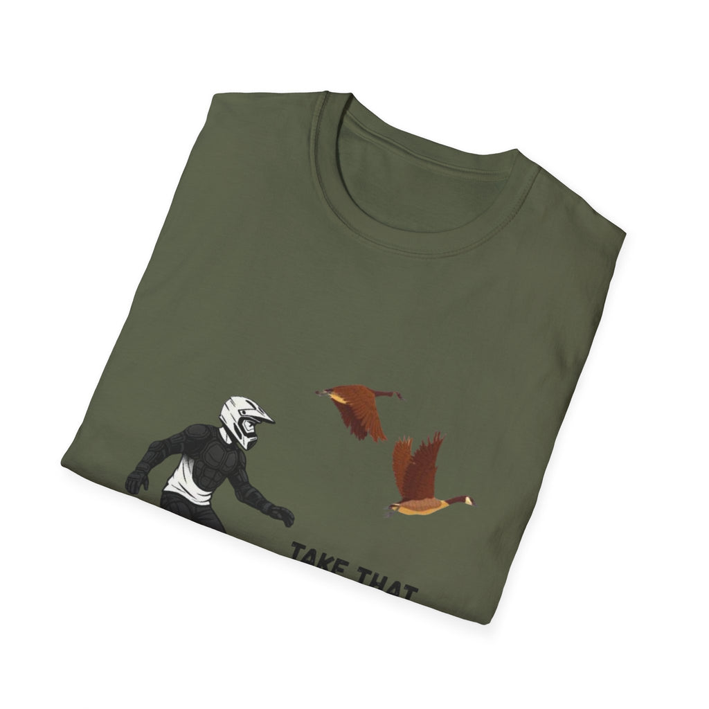 Take that cobra chicken shirt