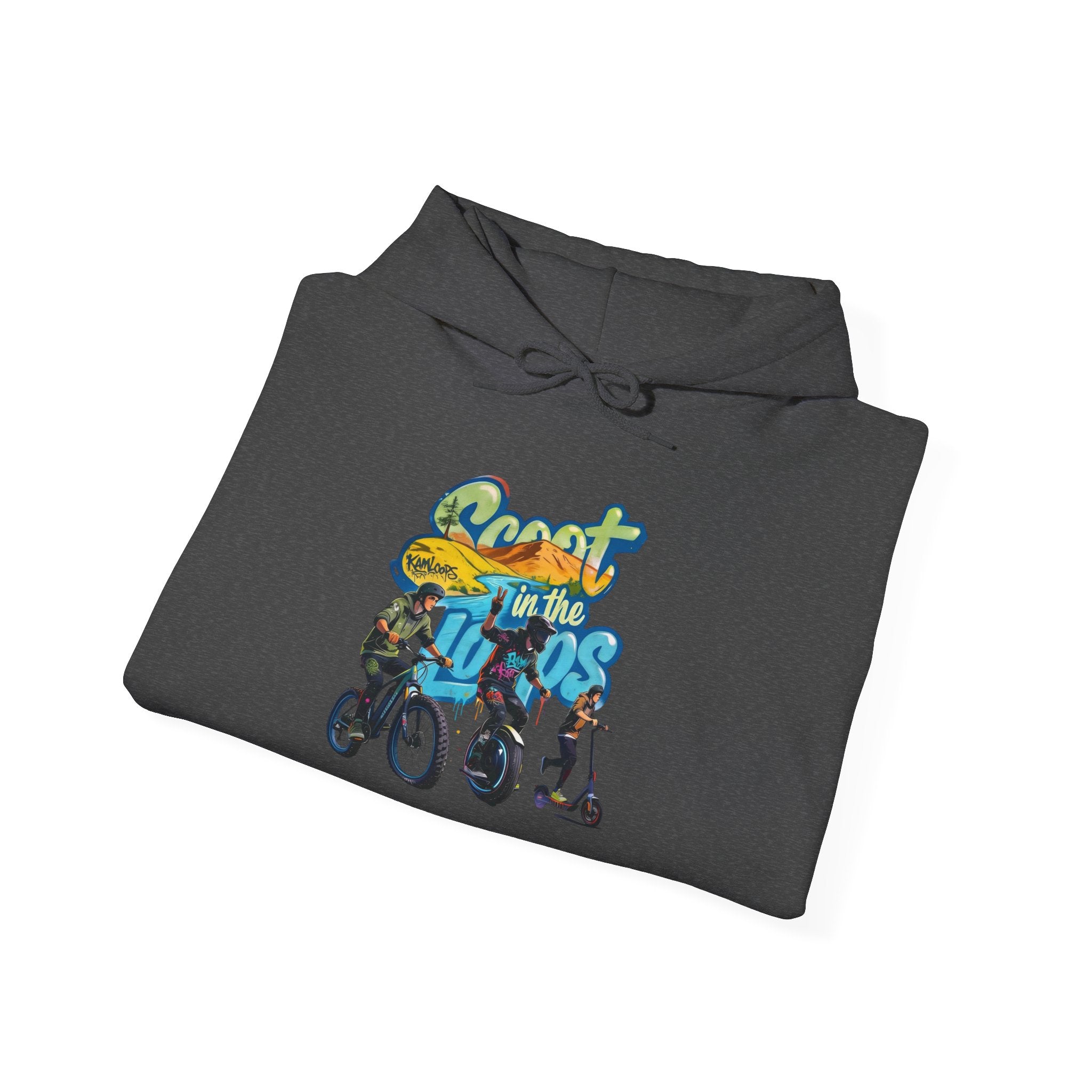 Rider Peace Sign Hoodie — Motorcycle & Scooter Graphic Pullover