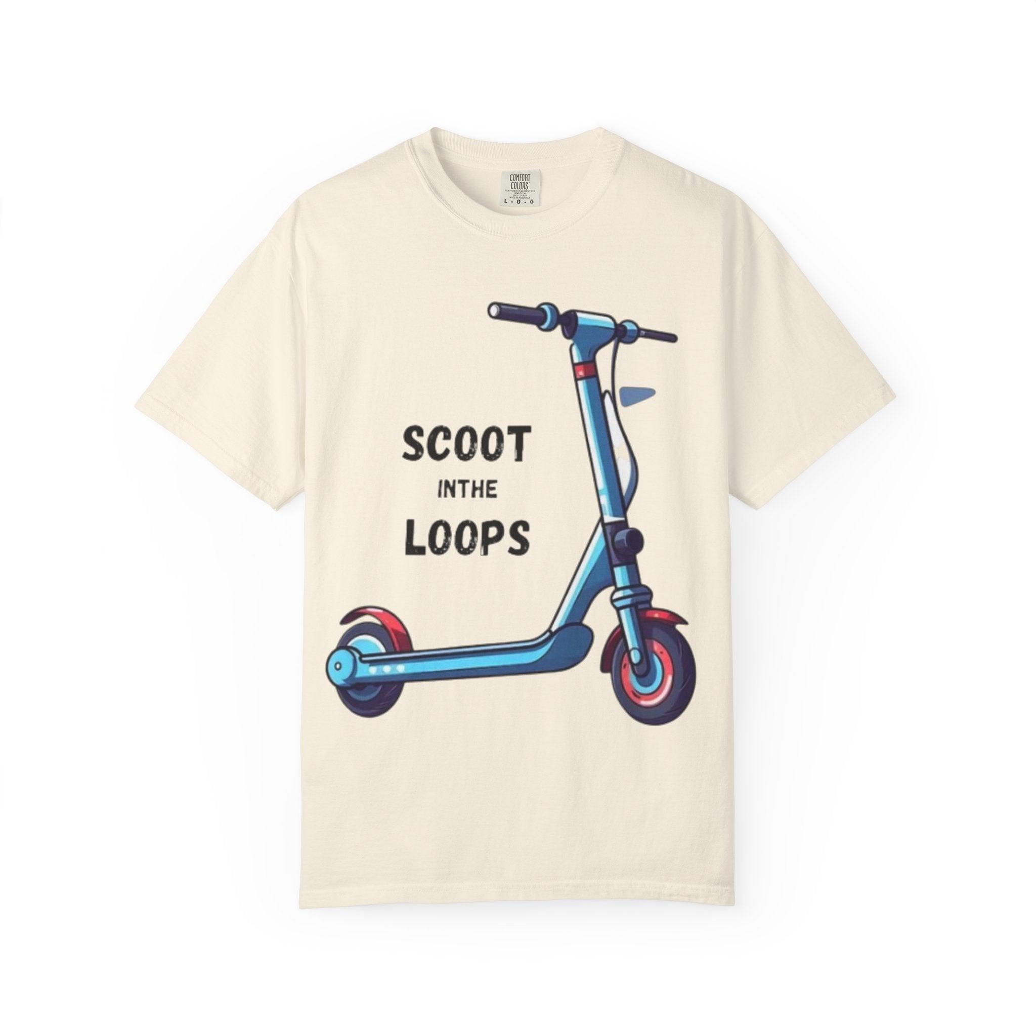 Scoot Helmet Graphic T-Shirt Peace