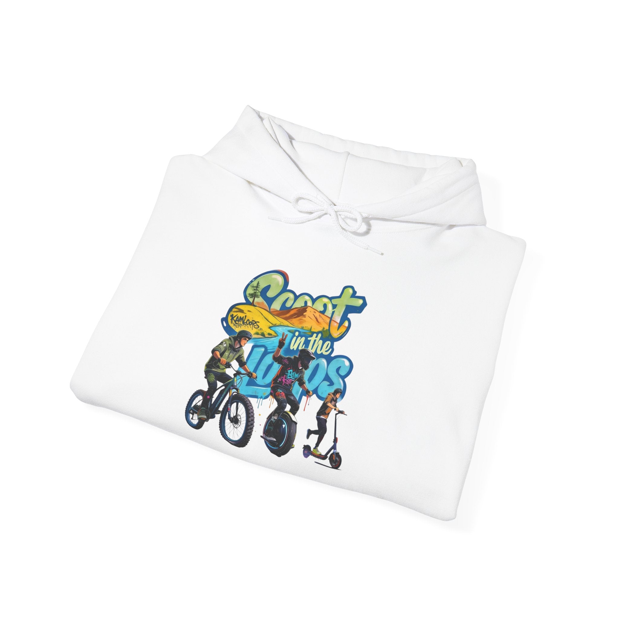 Rider Peace Sign Hoodie — Motorcycle & Scooter Graphic Pullover