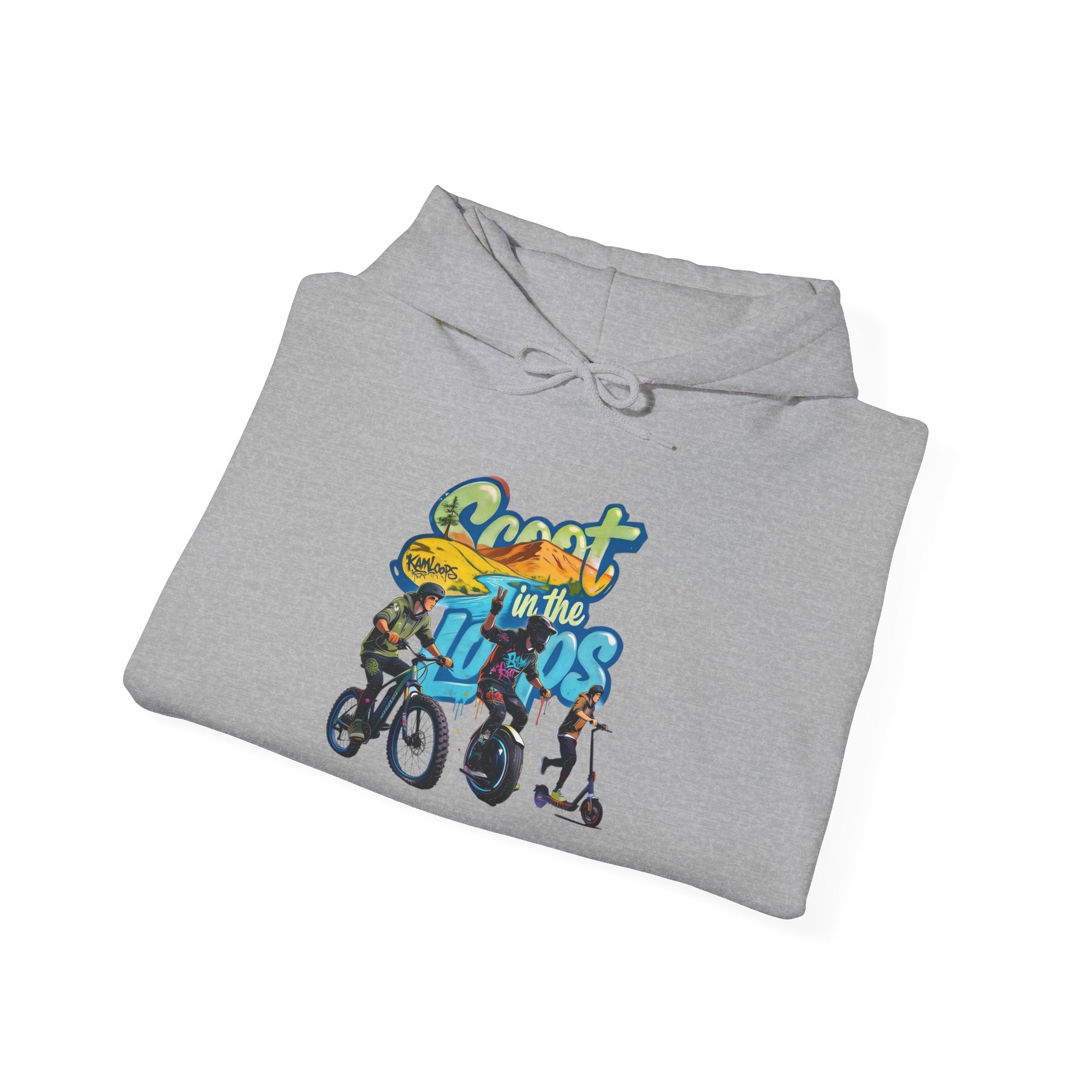 Rider Peace Sign Hoodie — Motorcycle & Scooter Graphic Pullover