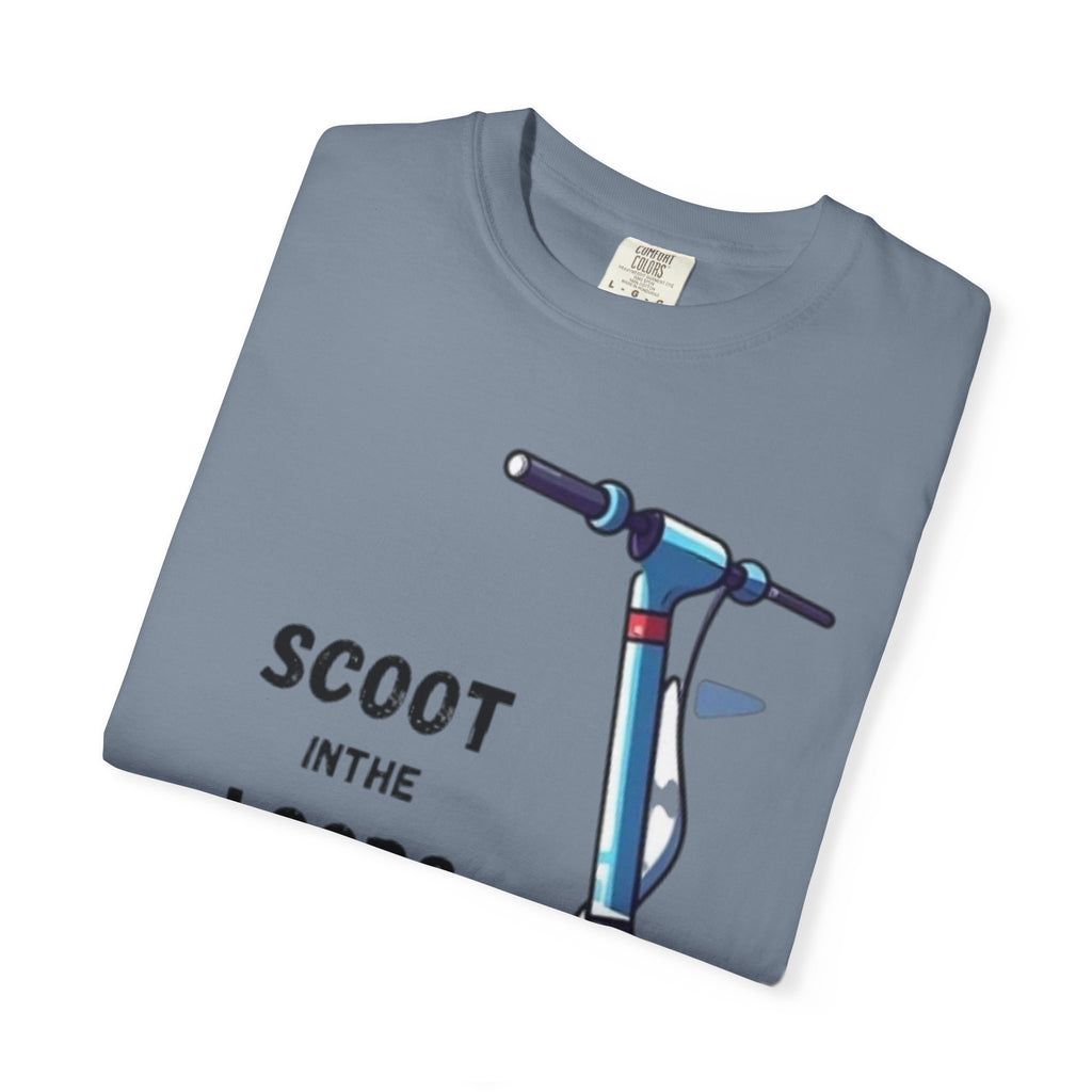 Scoot Helmet Graphic T-Shirt Peace