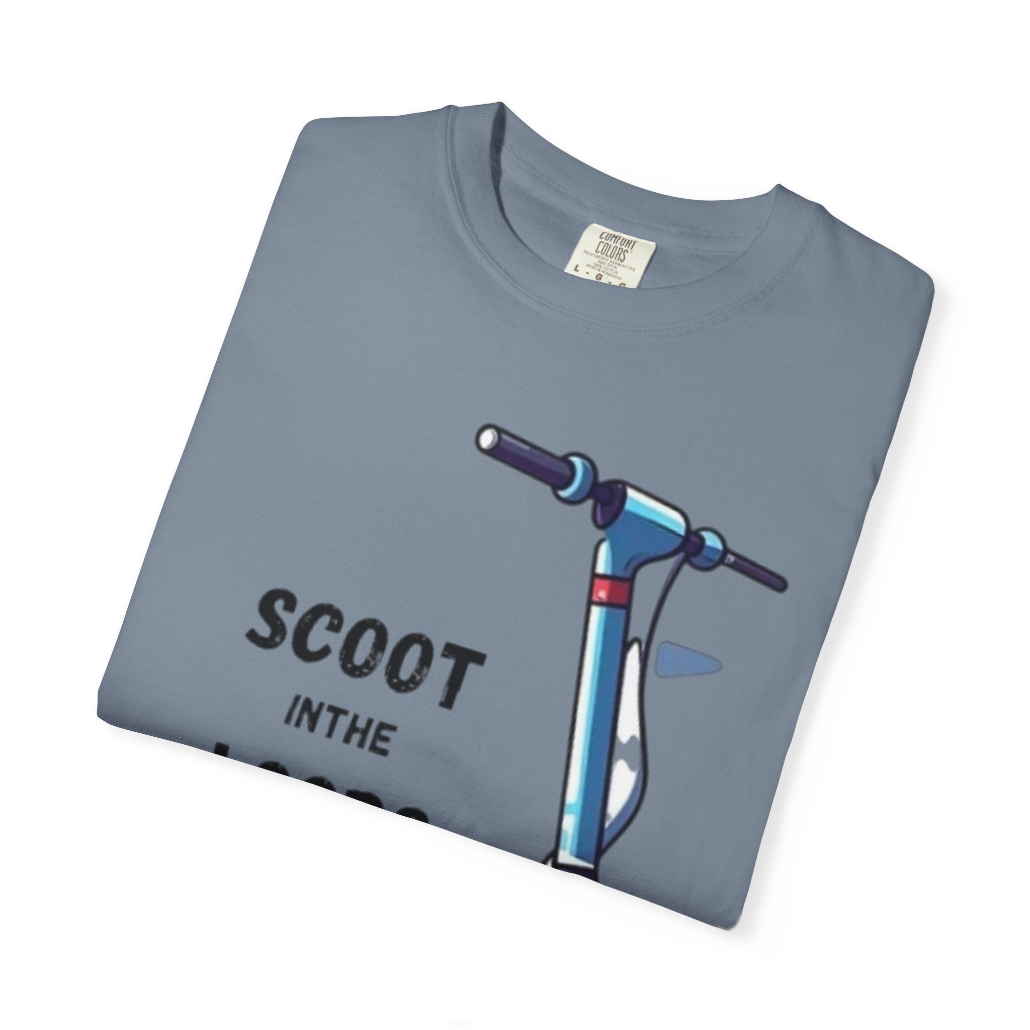 Scoot Helmet Graphic T-Shirt Peace