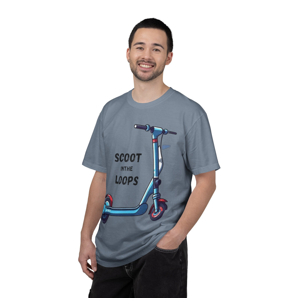 Scoot Helmet Graphic T-Shirt Peace