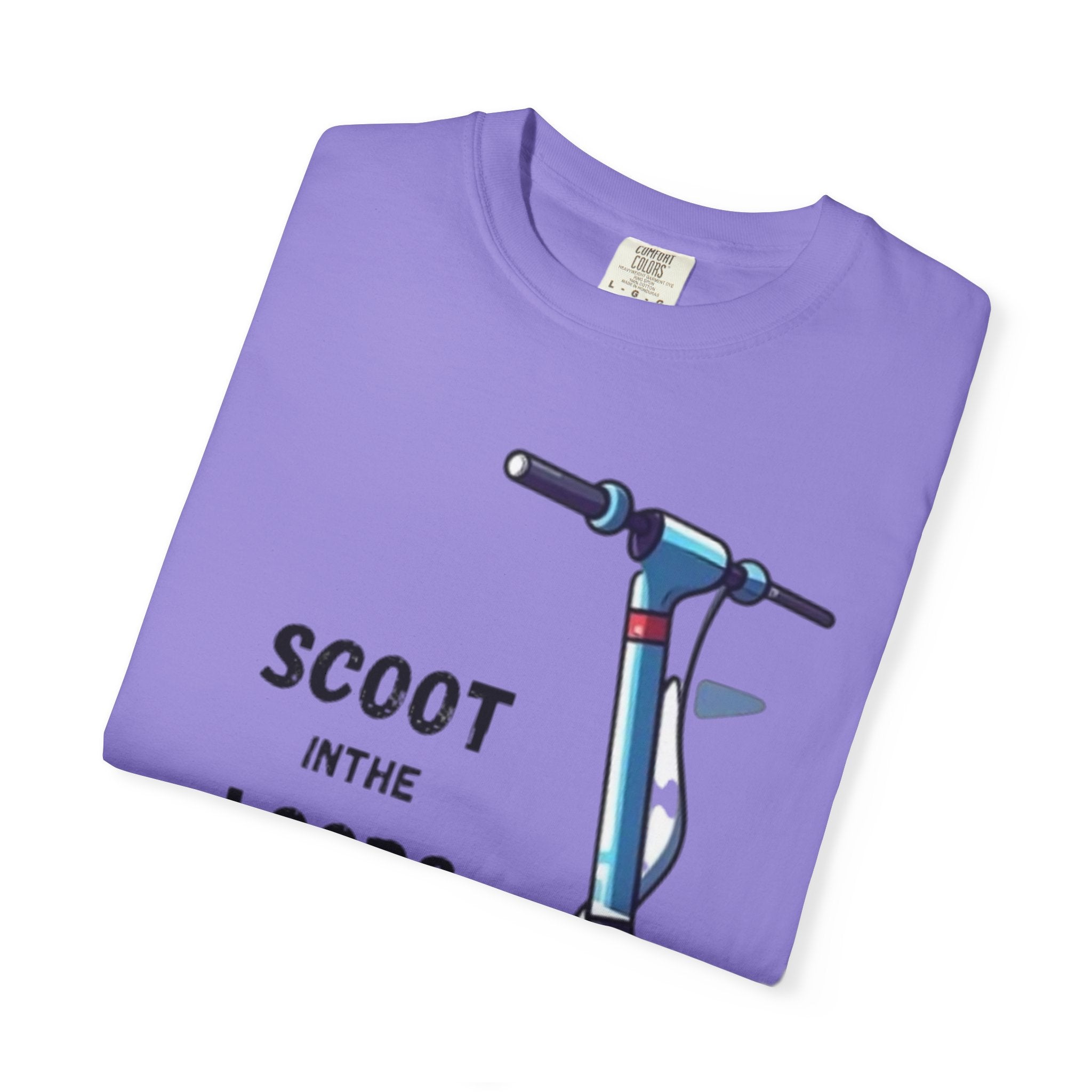 Scoot Helmet Graphic T-Shirt Peace