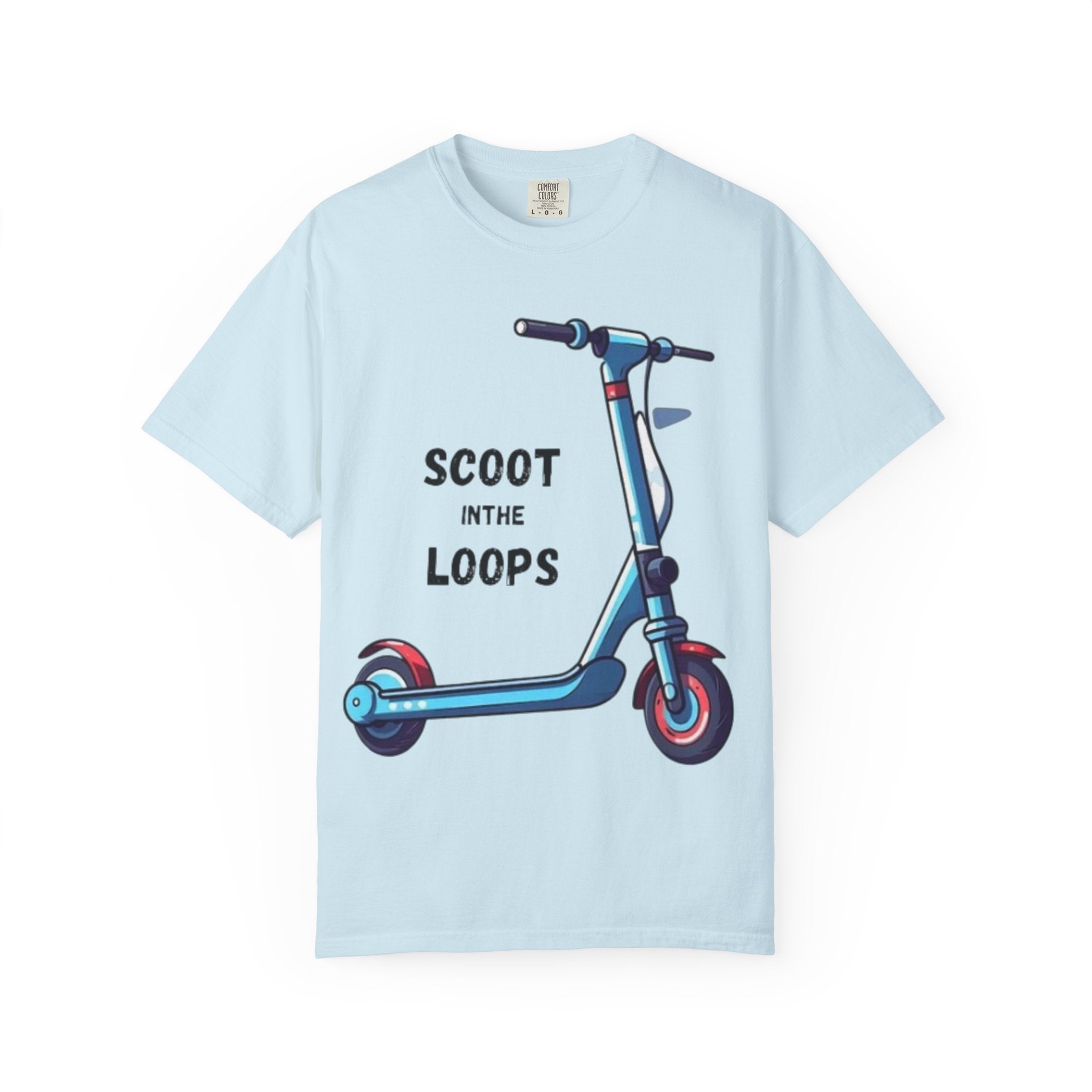 Scoot Helmet Graphic T-Shirt Peace