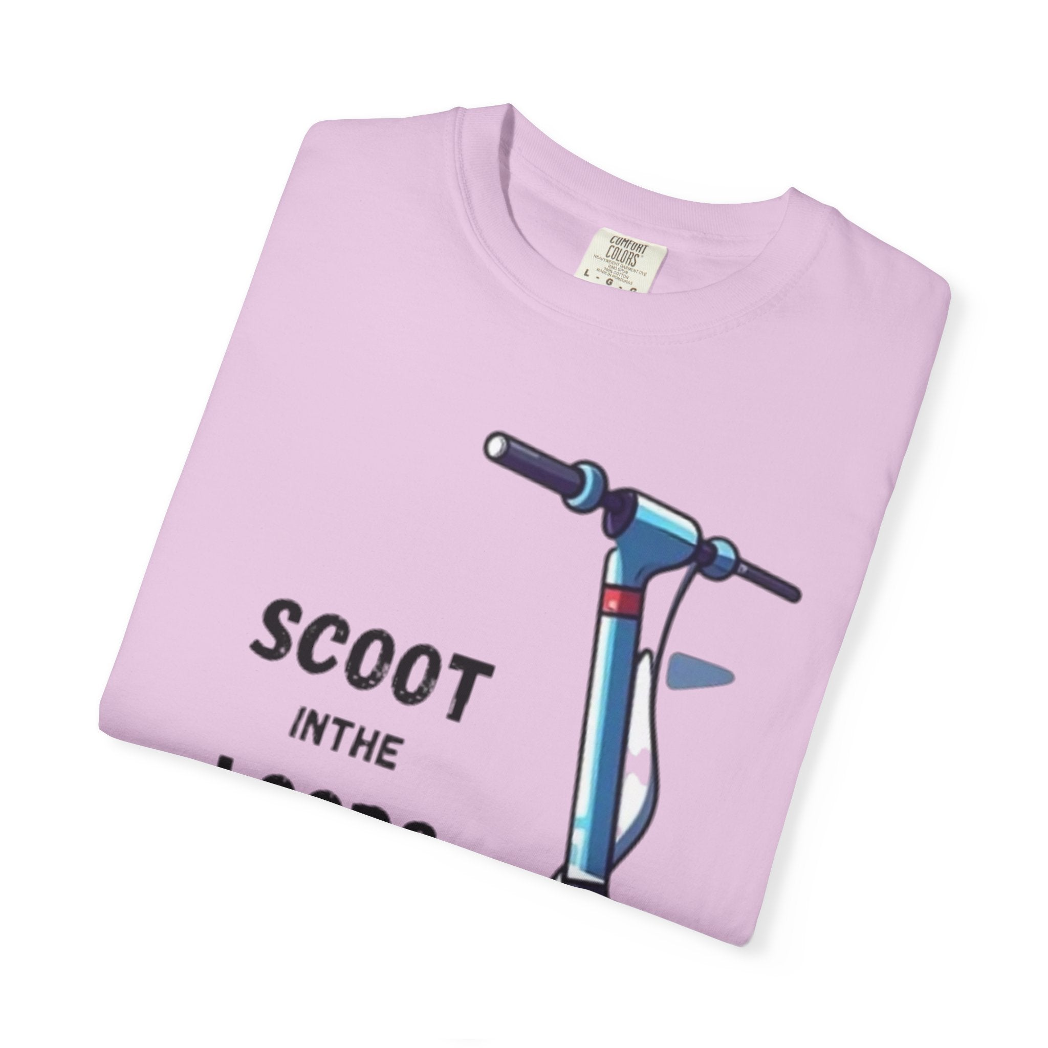 Scoot Helmet Graphic T-Shirt Peace