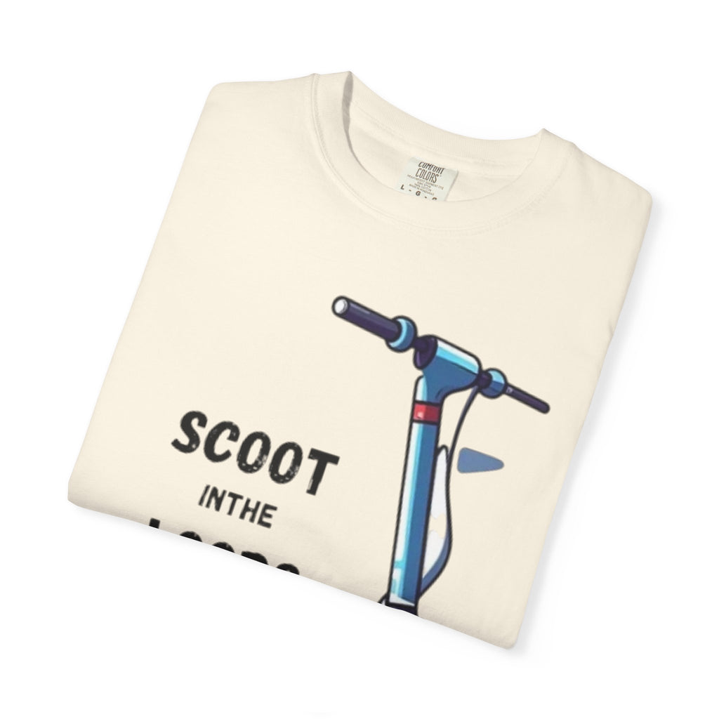 Scoot Helmet Graphic T-Shirt Peace