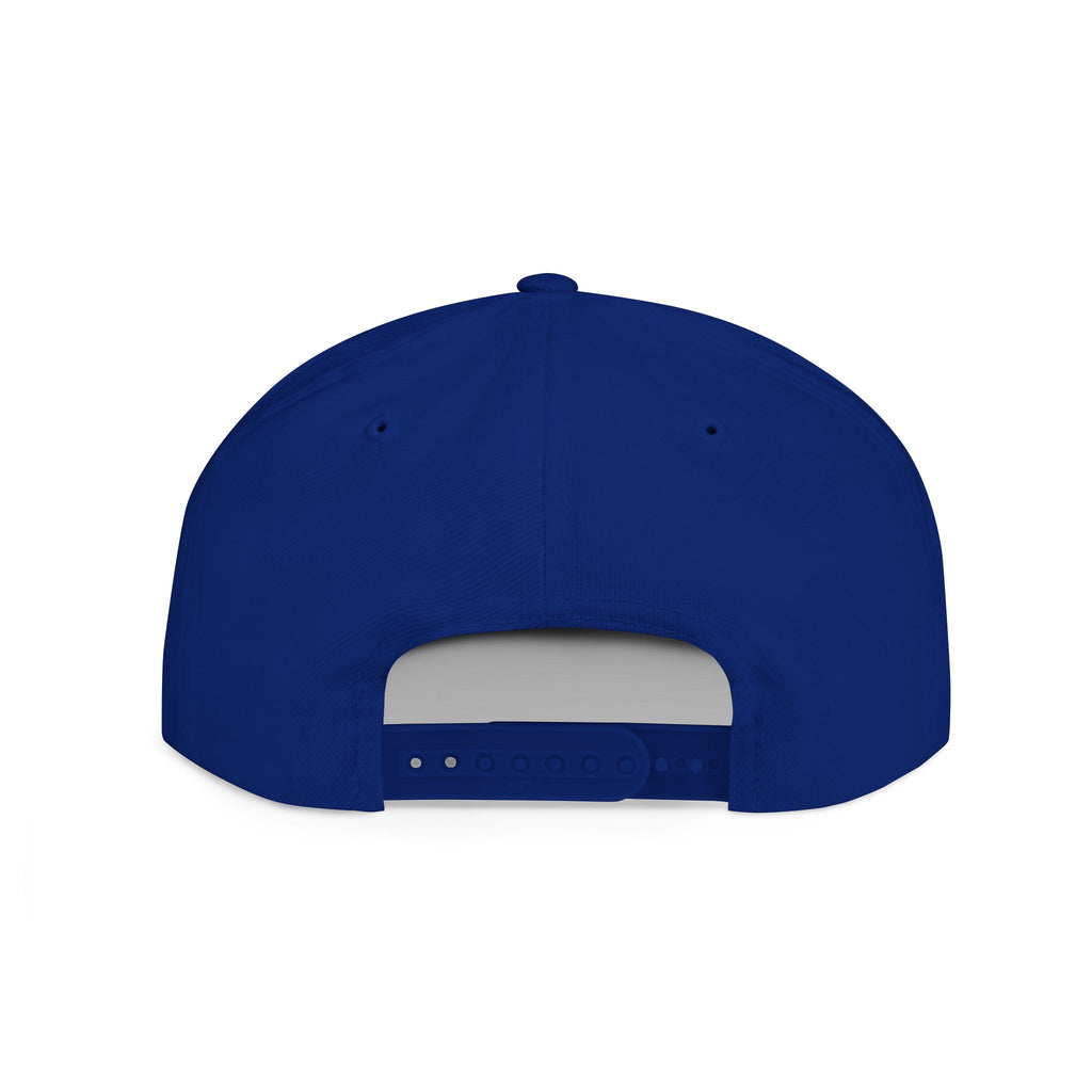 Scoot in the Loops Flat Bill Snapback Hat — Skate Scooter Streetwear Cap