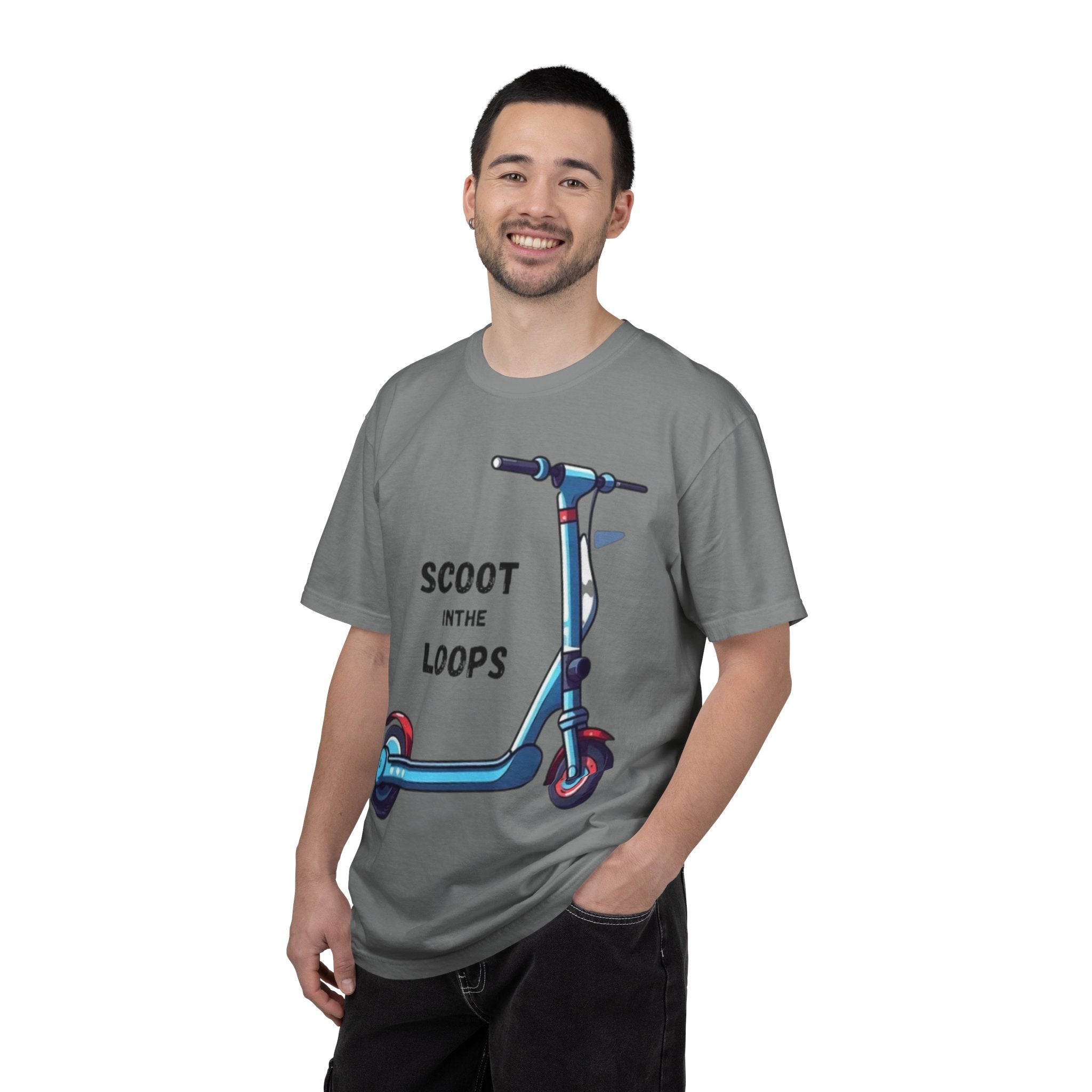 Scoot Helmet Graphic T-Shirt Peace