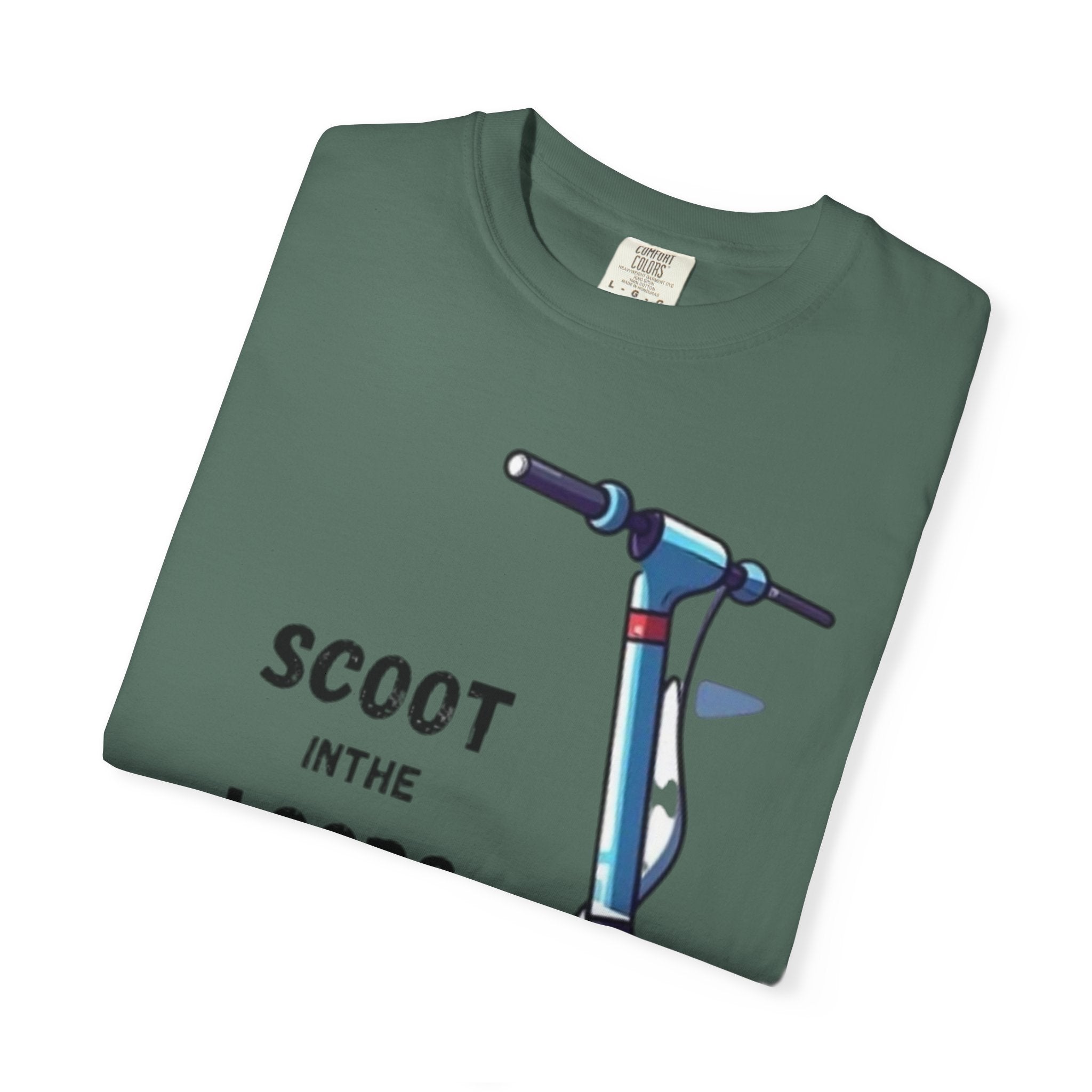Scoot Helmet Graphic T-Shirt Peace