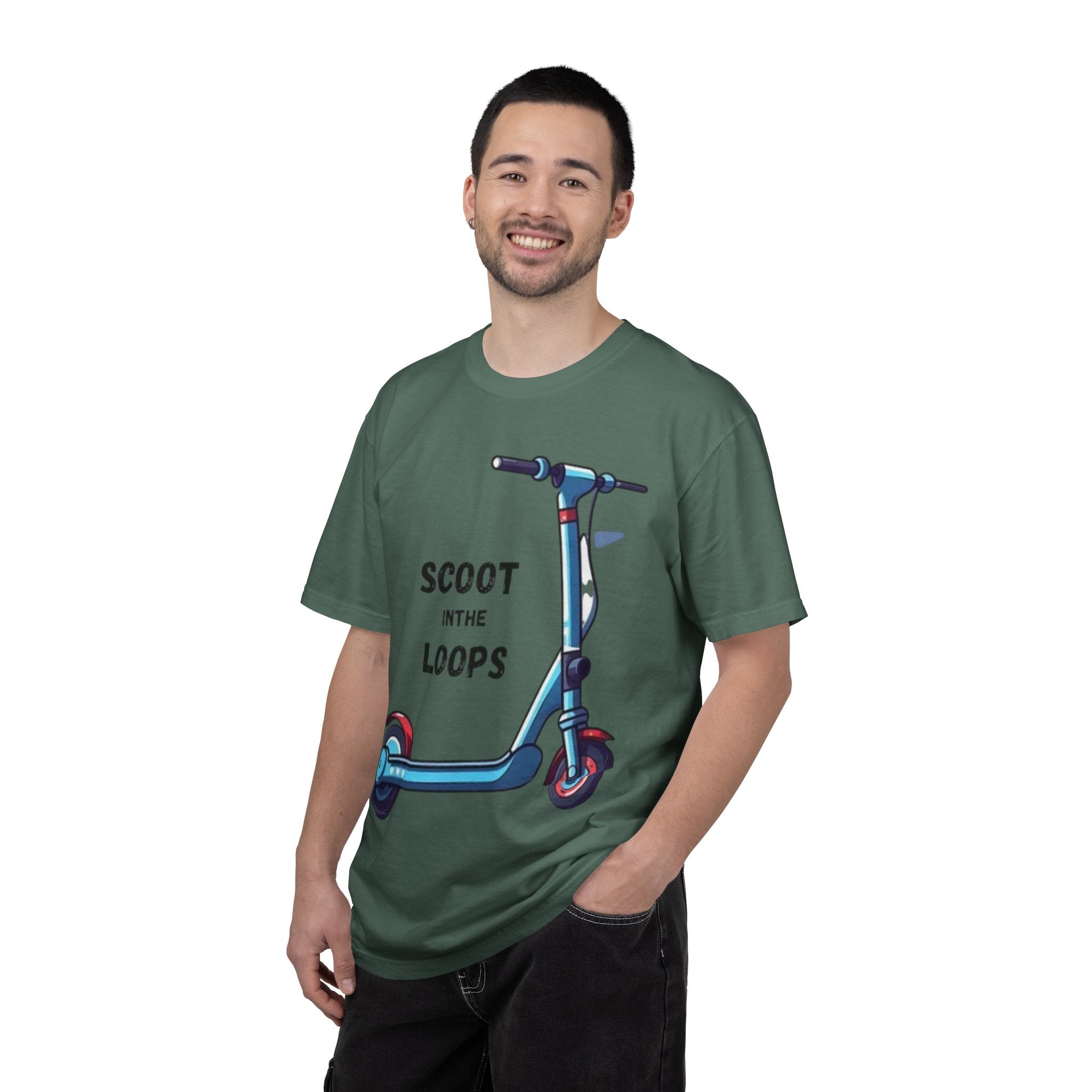 Scoot Helmet Graphic T-Shirt Peace
