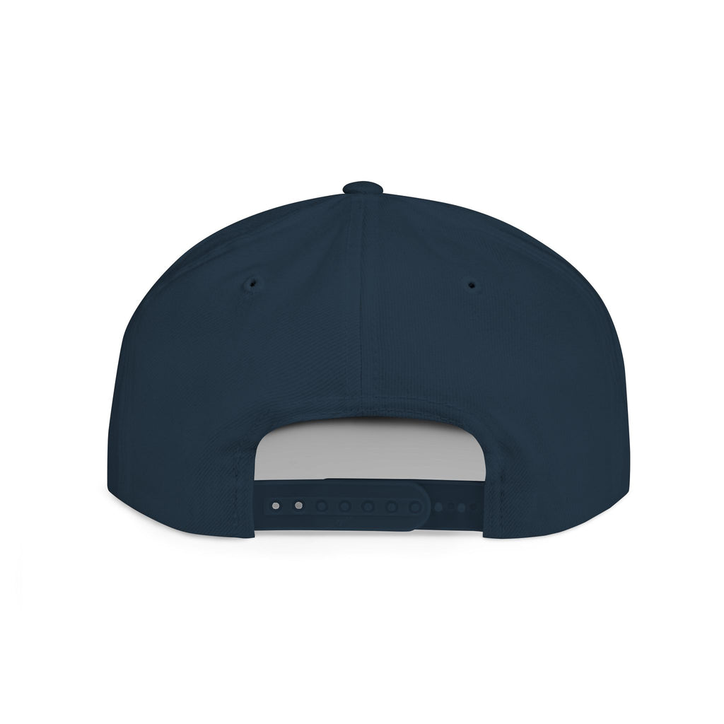Scoot in the Loops Flat Bill Snapback Hat — Skate Scooter Streetwear Cap