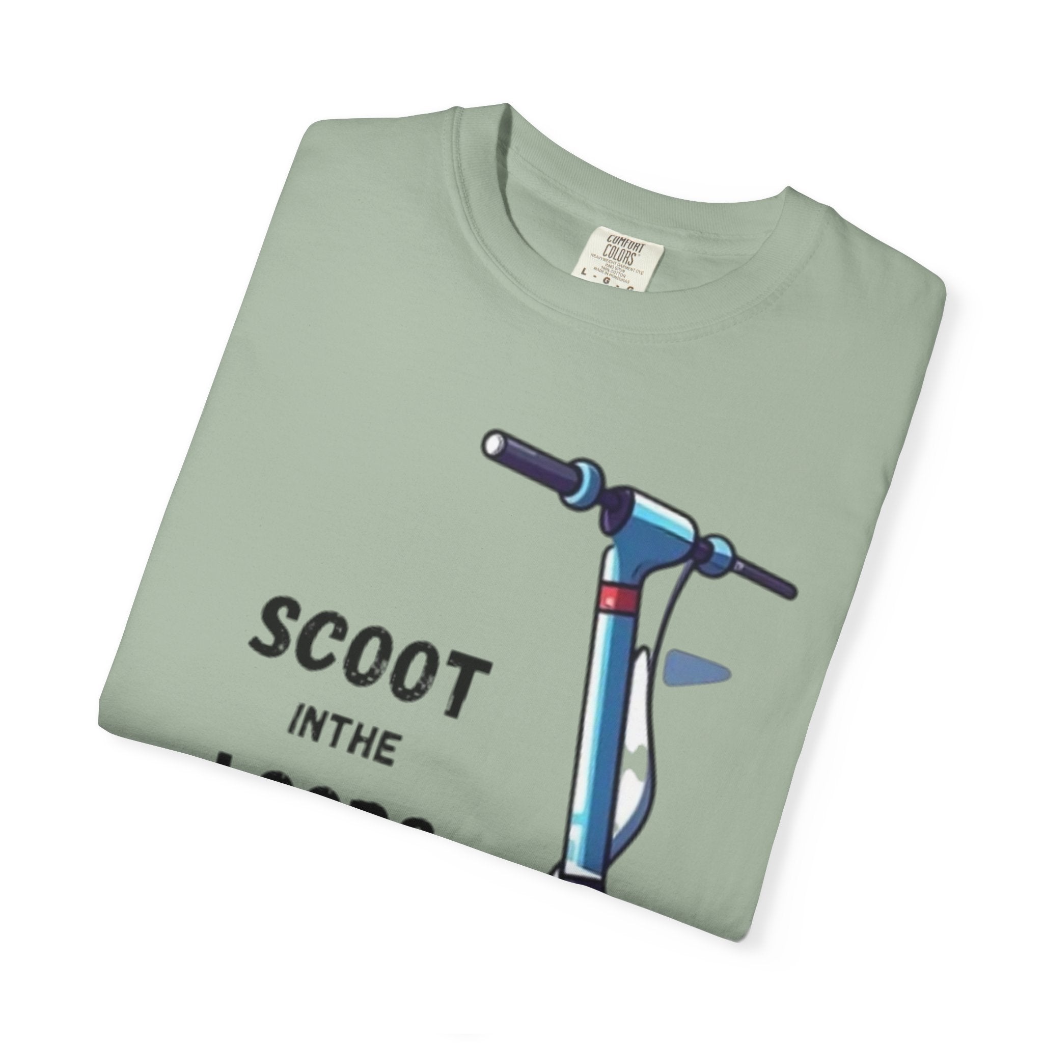 Scoot Helmet Graphic T-Shirt Peace