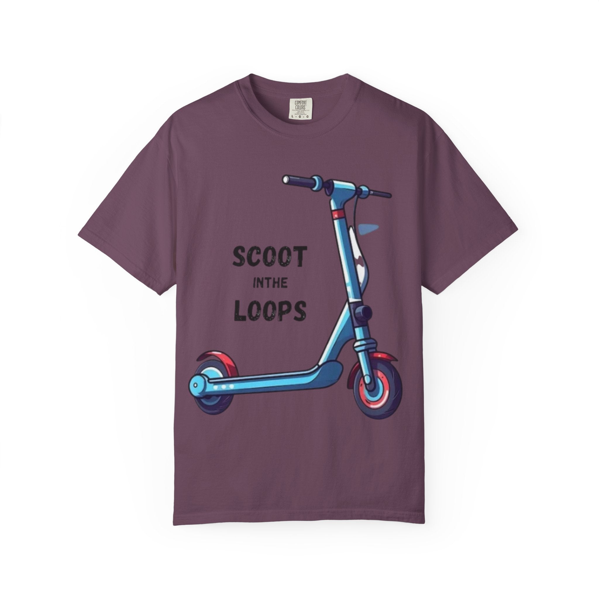 Scoot Helmet Graphic T-Shirt Peace