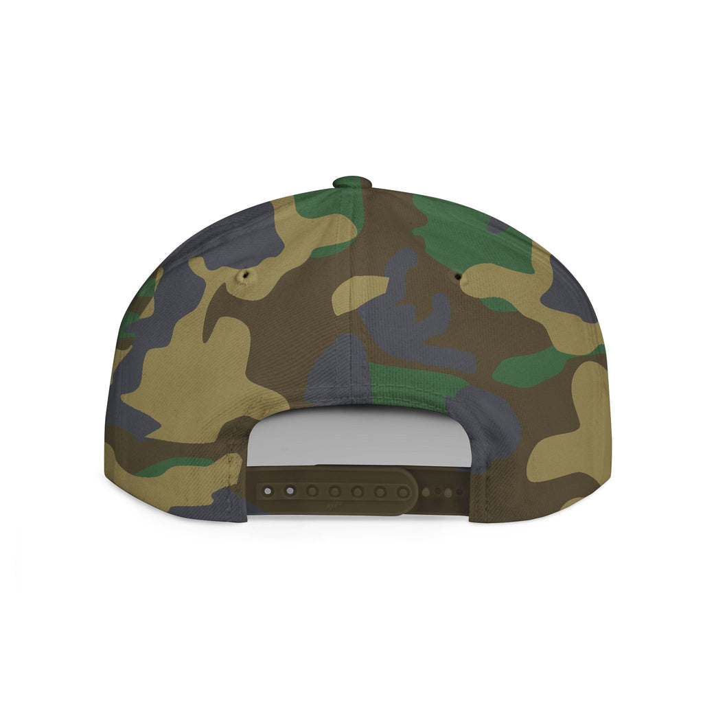 Scoot in the Loops Flat Bill Snapback Hat — Skate Scooter Streetwear Cap