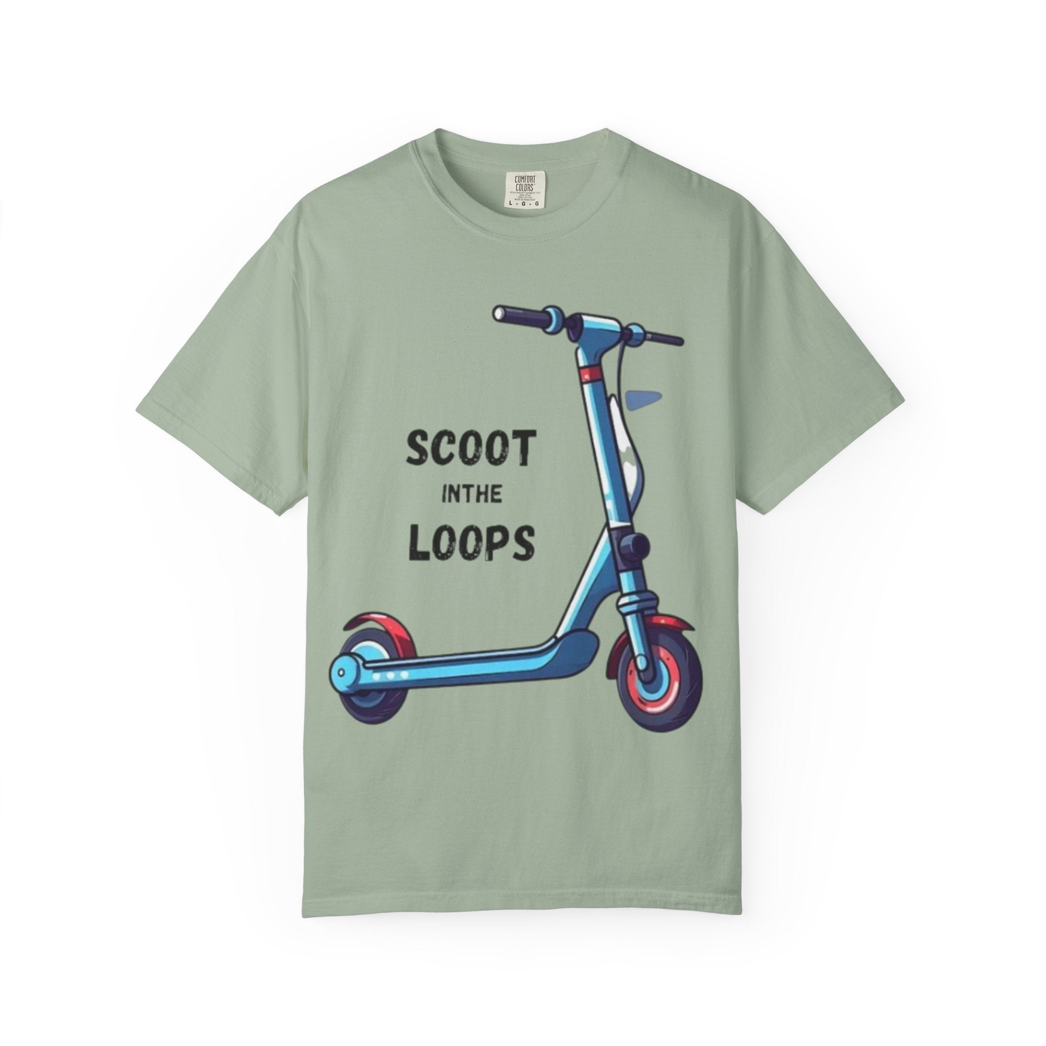 Scoot Helmet Graphic T-Shirt Peace