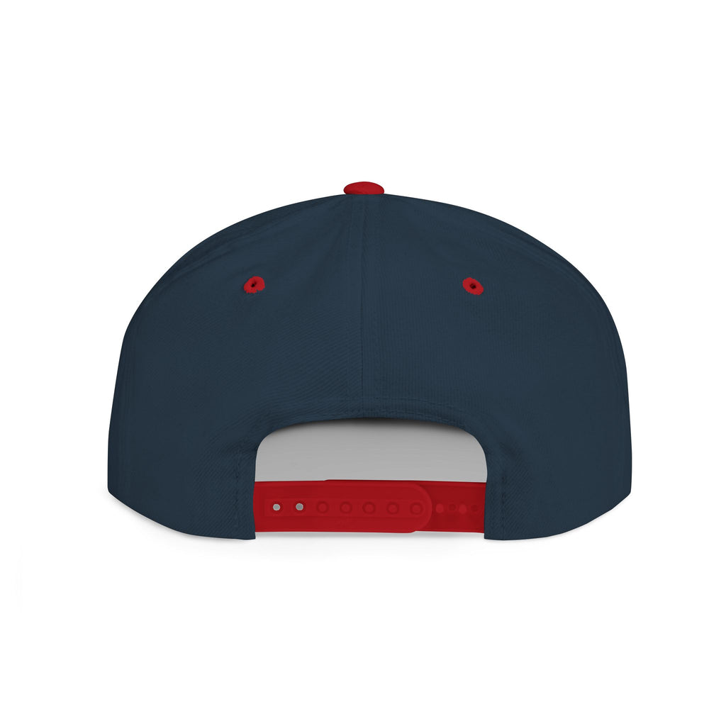 Scoot in the Loops Flat Bill Snapback Hat — Skate Scooter Streetwear Cap