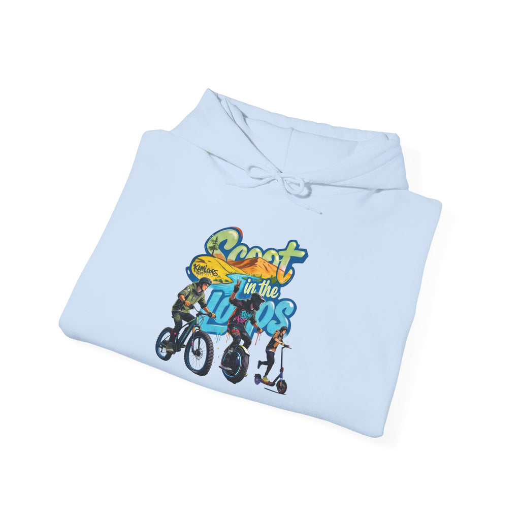 Rider Peace Sign Hoodie — Motorcycle & Scooter Graphic Pullover