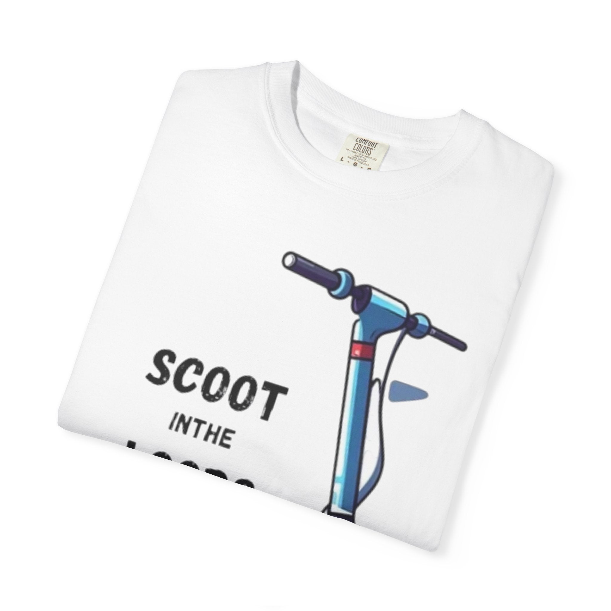 Scoot Helmet Graphic T-Shirt Peace