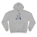 Scoot and Loops Hoodie – Electric Scooter Rider Peace Sign Pullover