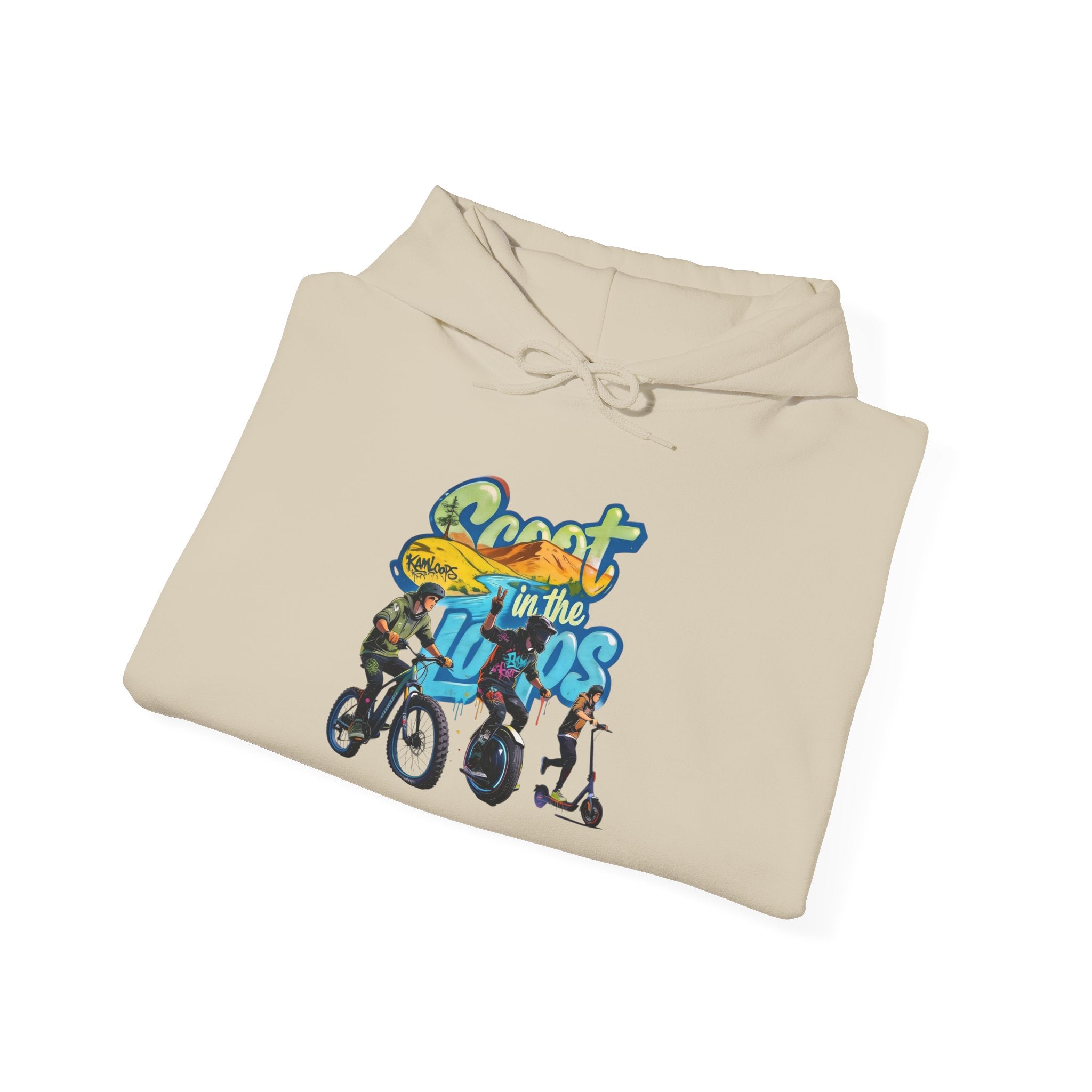 Rider Peace Sign Hoodie — Motorcycle & Scooter Graphic Pullover