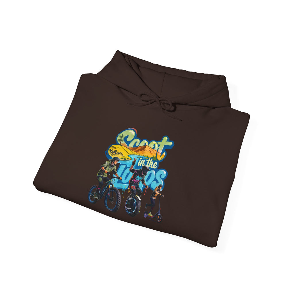 Rider Peace Sign Hoodie — Motorcycle & Scooter Graphic Pullover