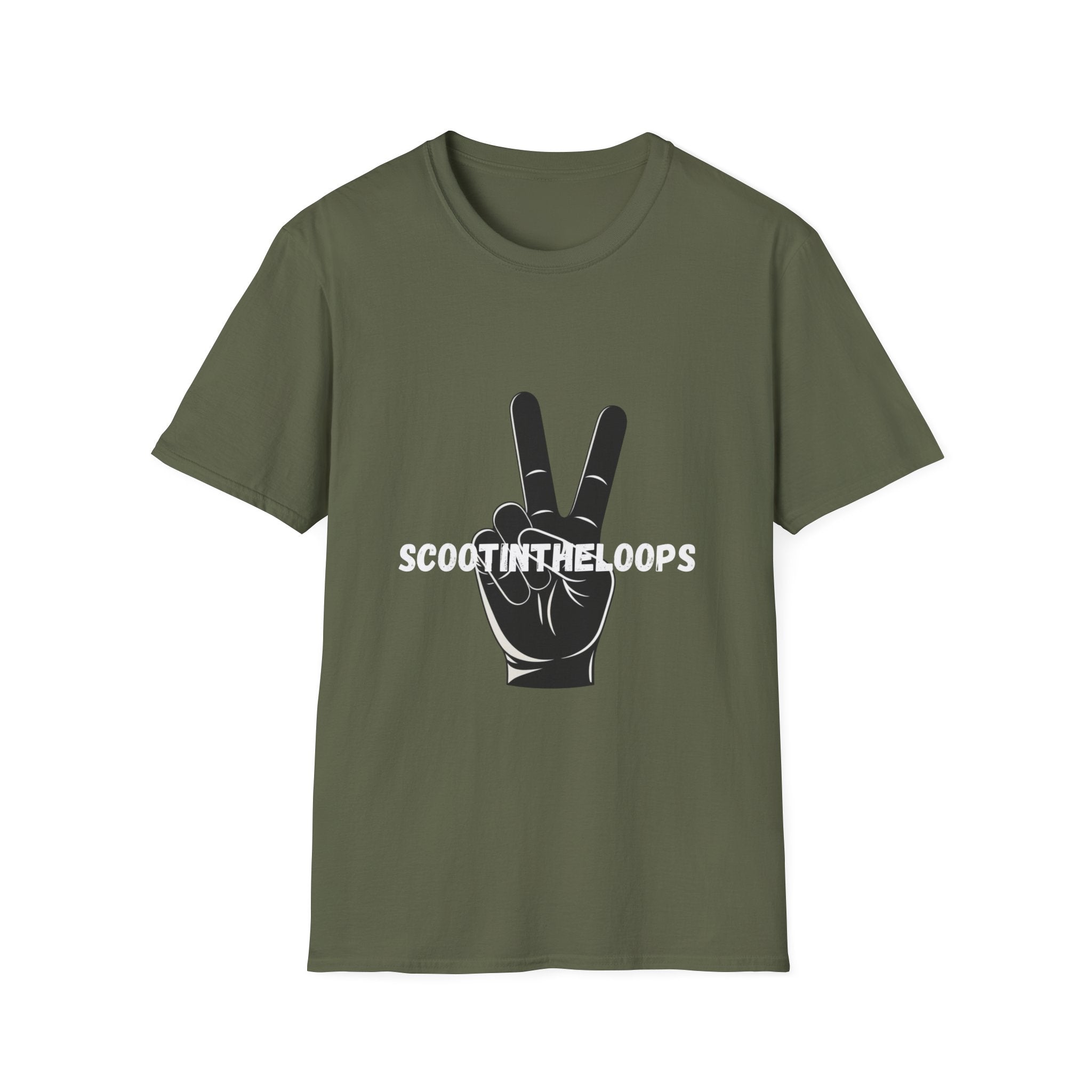 Scoot Peace Hand Graphic T-Shirt