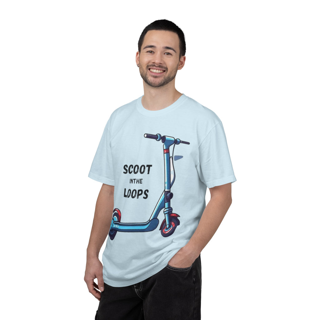 Scoot Helmet Graphic T-Shirt Peace