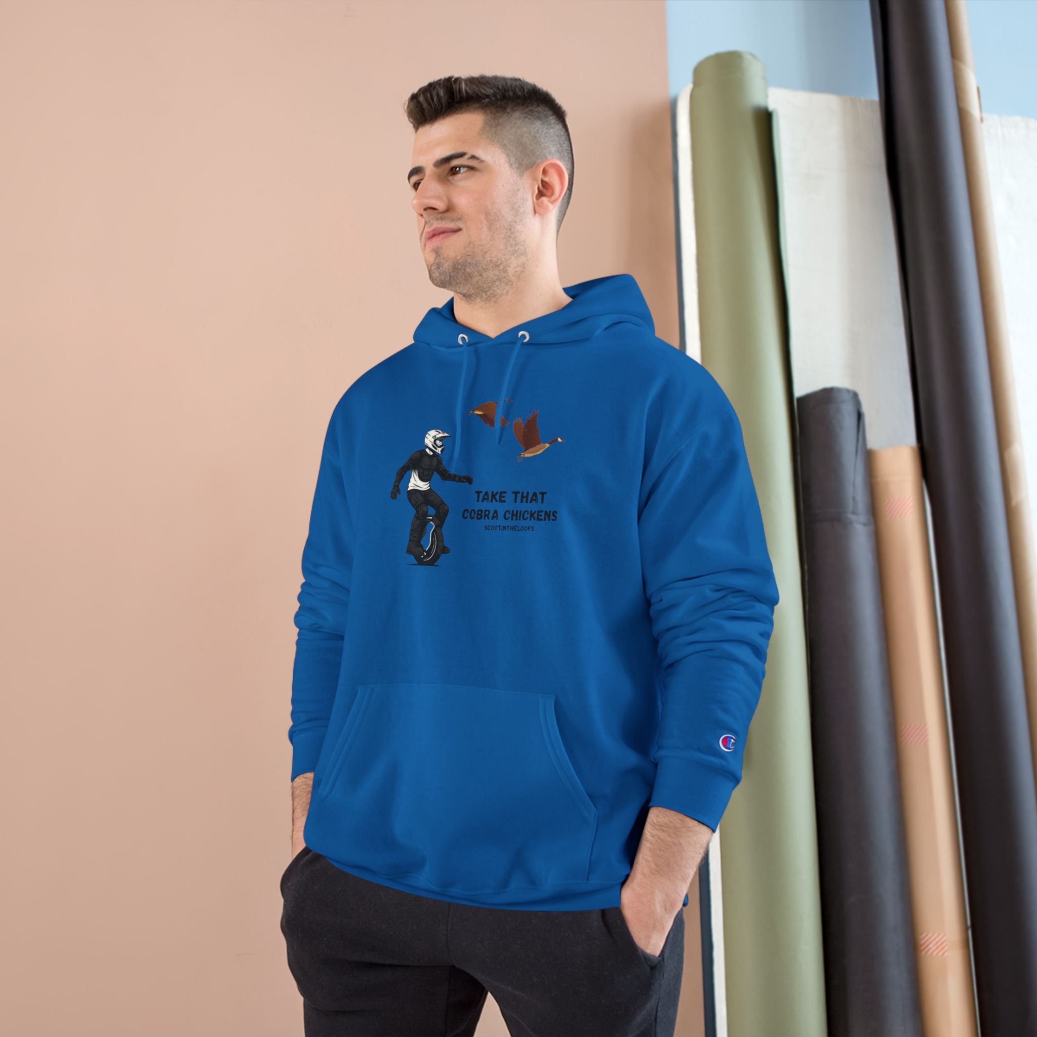 Take that Cobra Chicken premium hoodie
