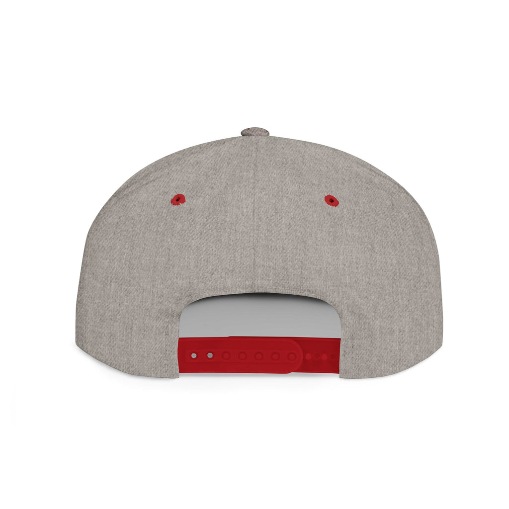 Scoot in the Loops Flat Bill Snapback Hat — Skate Scooter Streetwear Cap