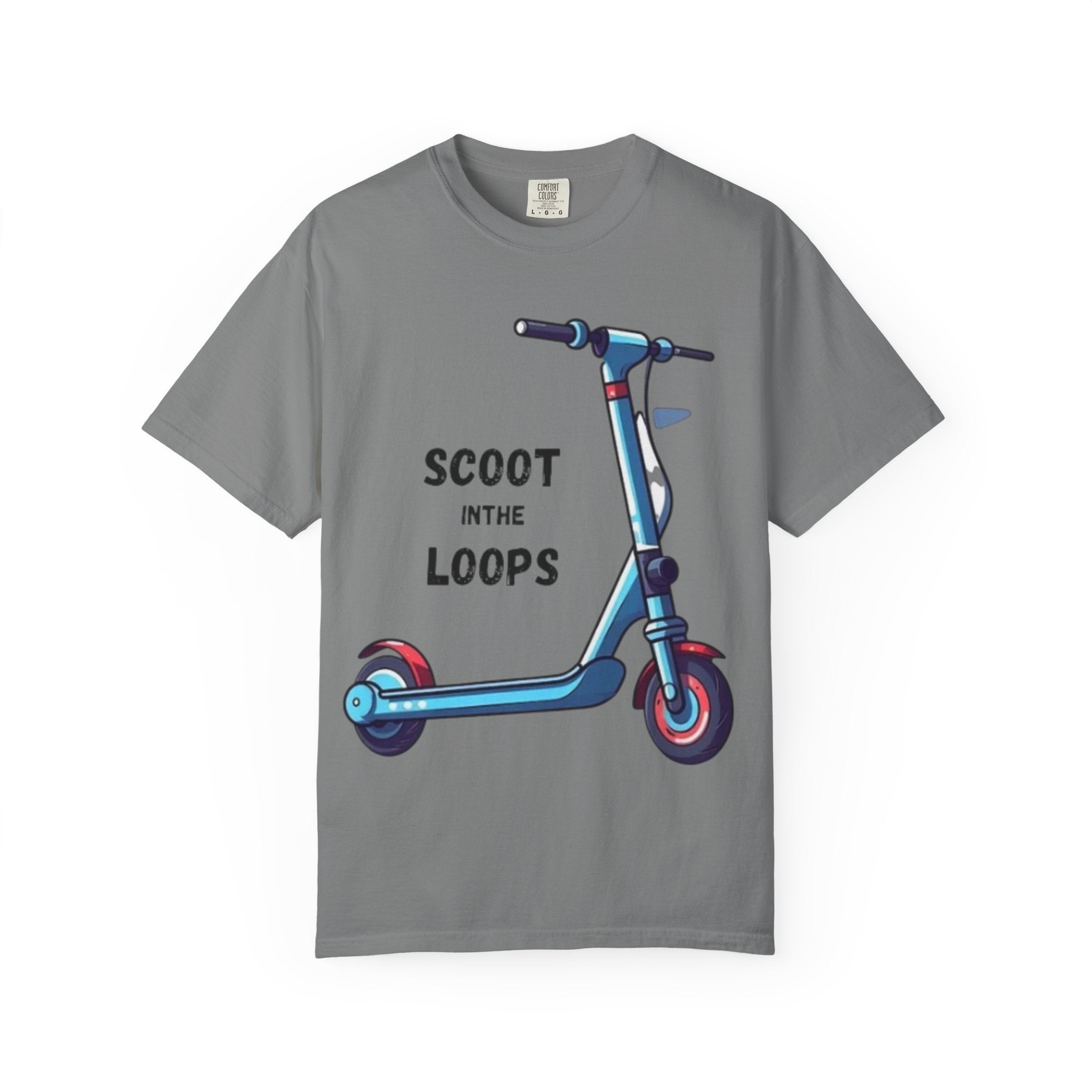 Scoot Helmet Graphic T-Shirt Peace