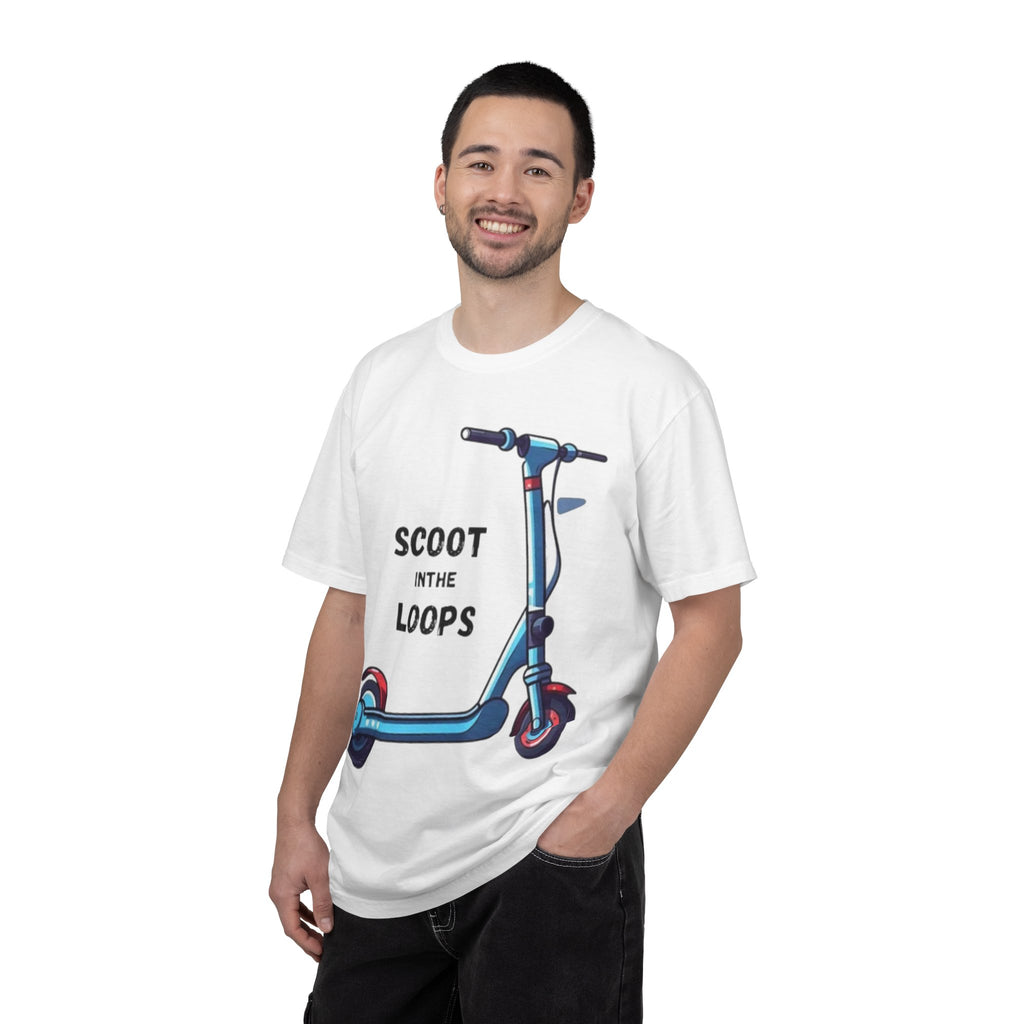 Scoot Helmet Graphic T-Shirt Peace