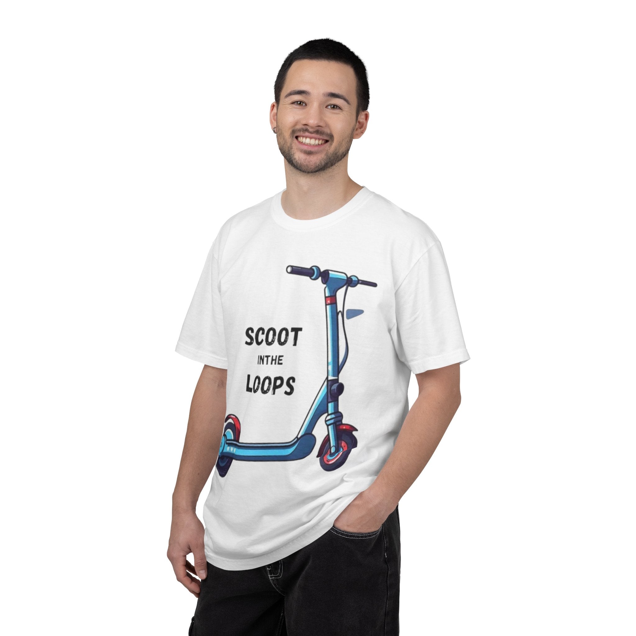 Scoot Helmet Graphic T-Shirt Peace