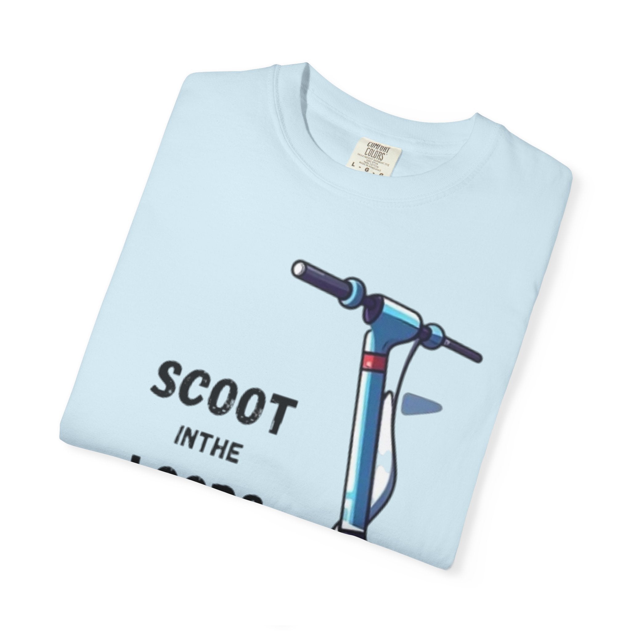 Scoot Helmet Graphic T-Shirt Peace