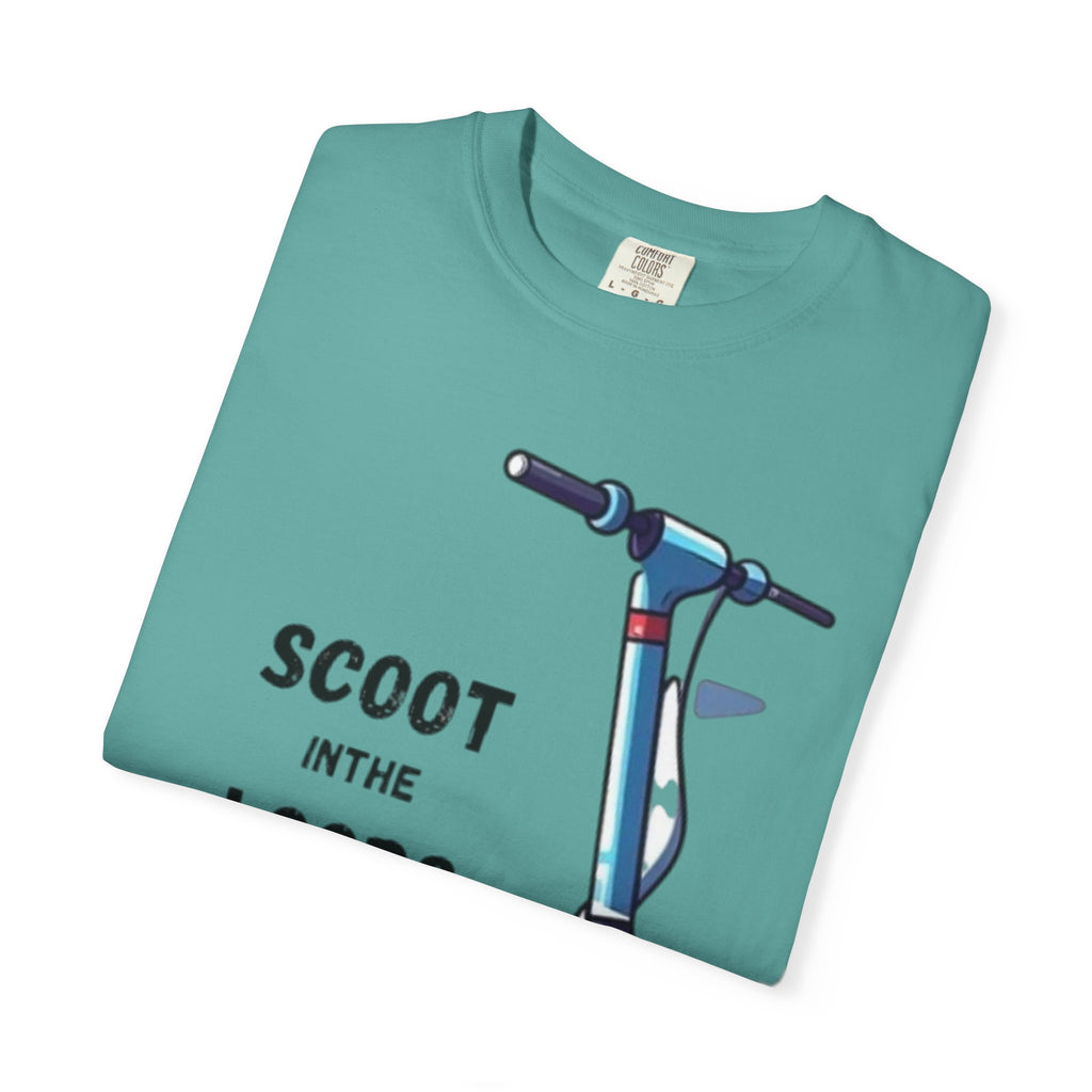 Scoot Helmet Graphic T-Shirt Peace