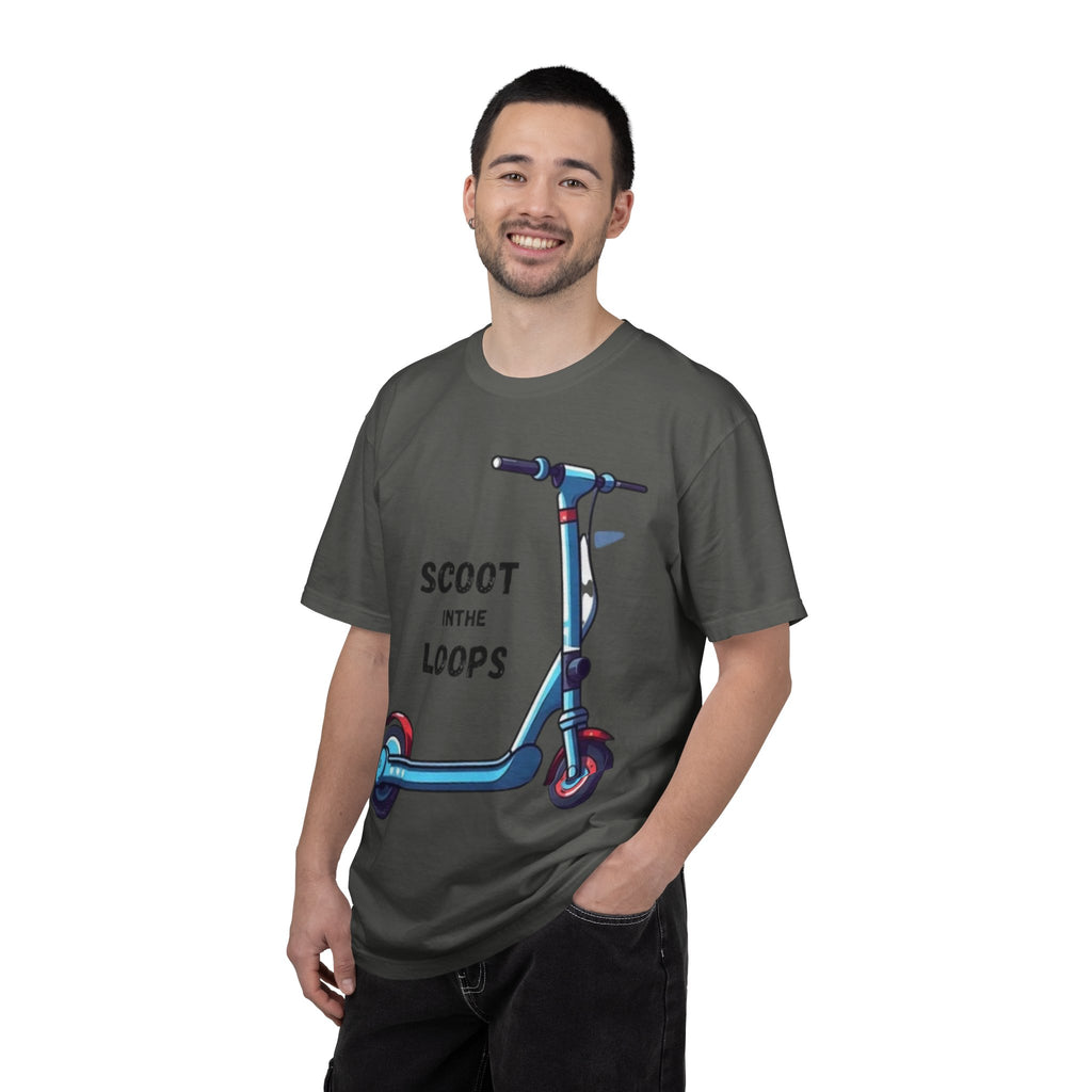 Scoot Helmet Graphic T-Shirt Peace