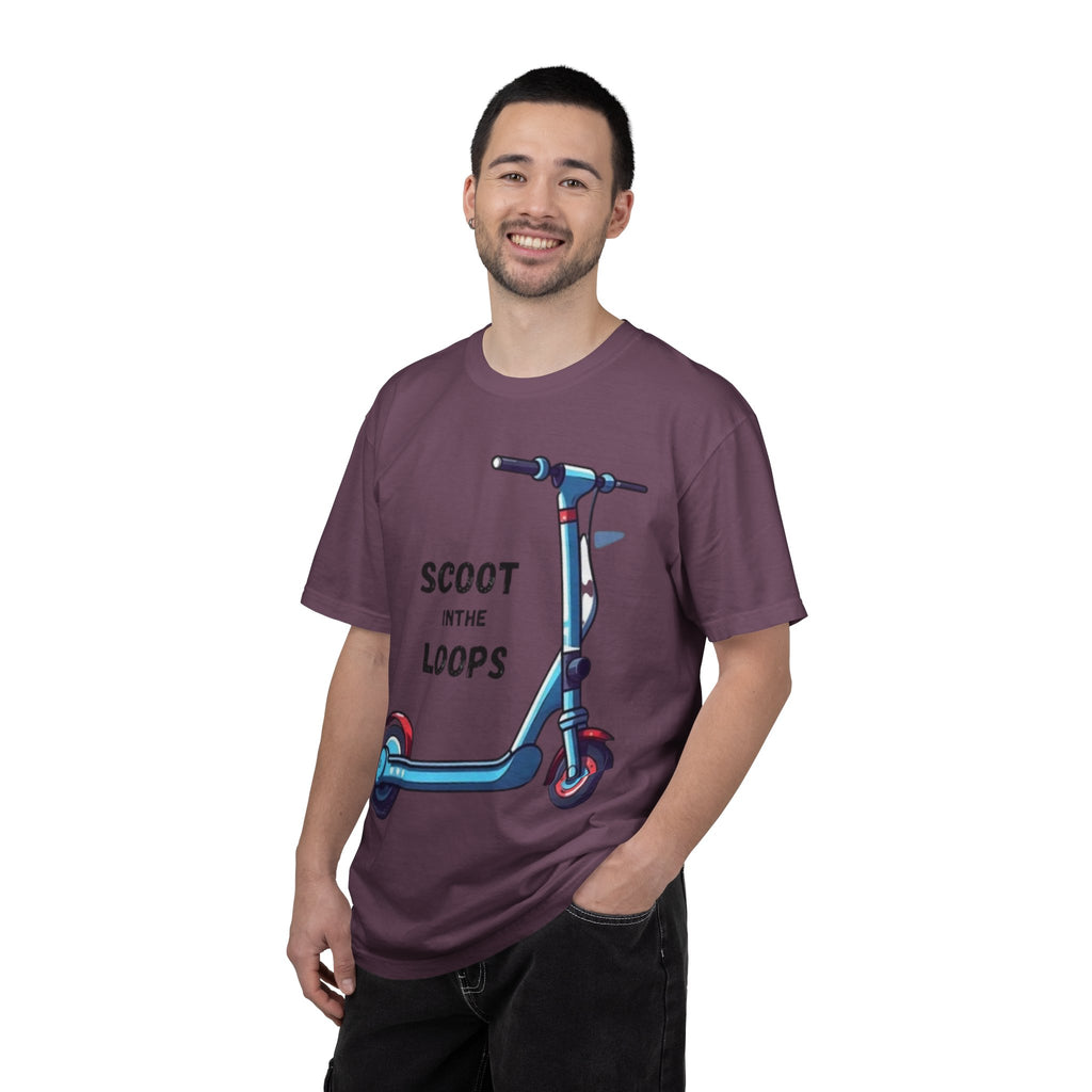 Scoot Helmet Graphic T-Shirt Peace