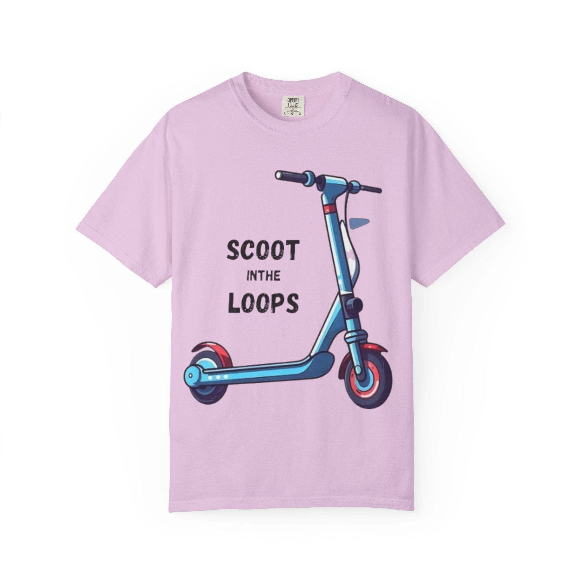 Scoot Helmet Graphic T-Shirt Peace