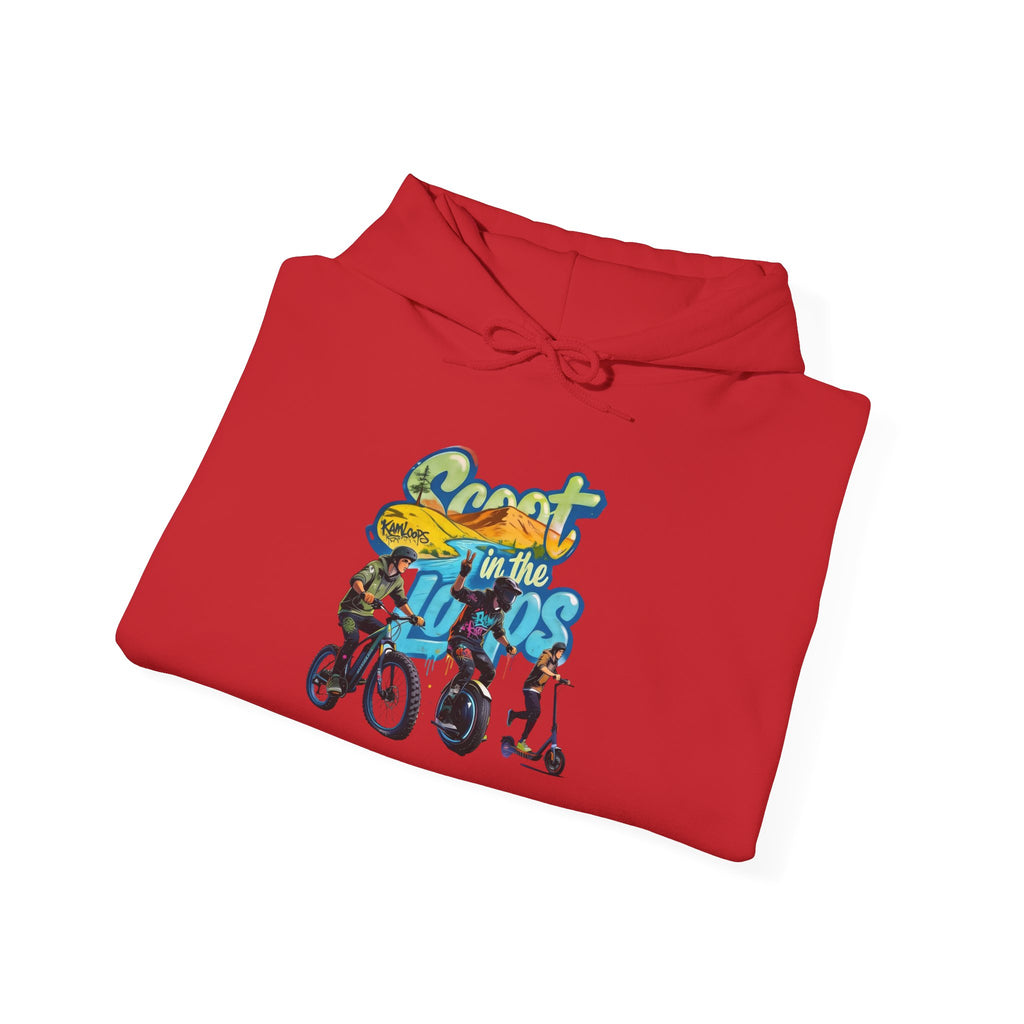Rider Peace Sign Hoodie — Motorcycle & Scooter Graphic Pullover
