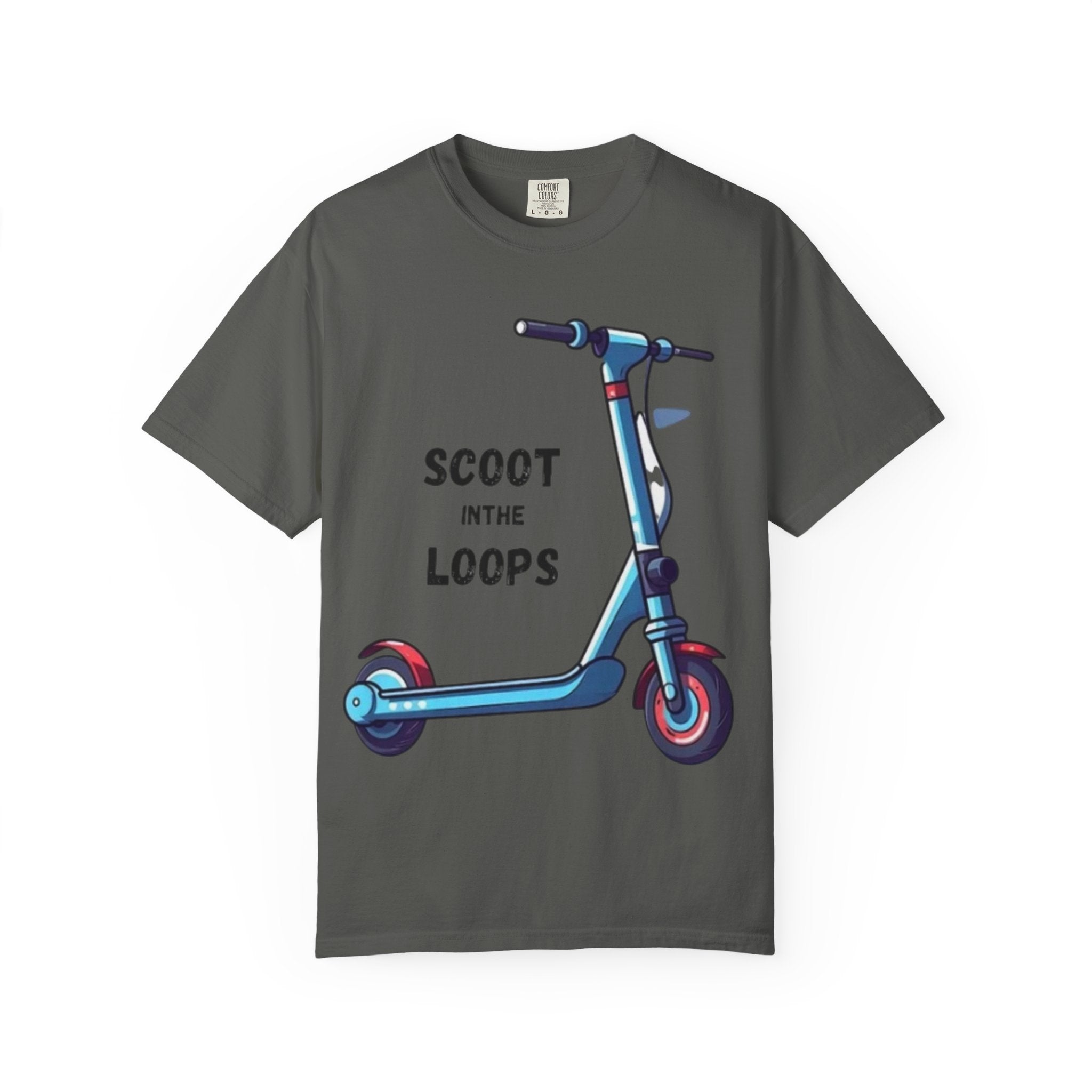 Scoot Helmet Graphic T-Shirt Peace